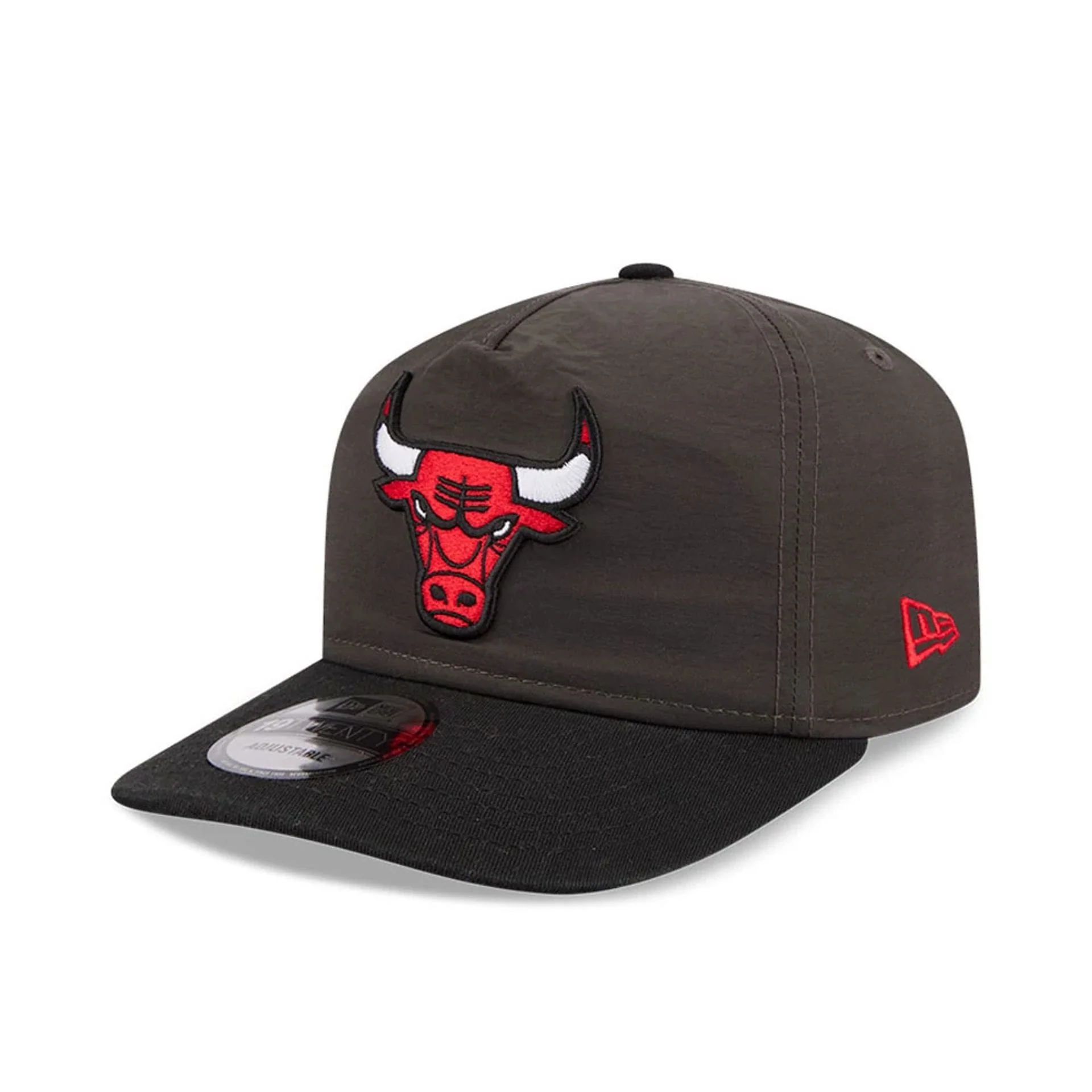 Chicago Bulls NBA Nylon Black 19TWENTY Adjustable Cap