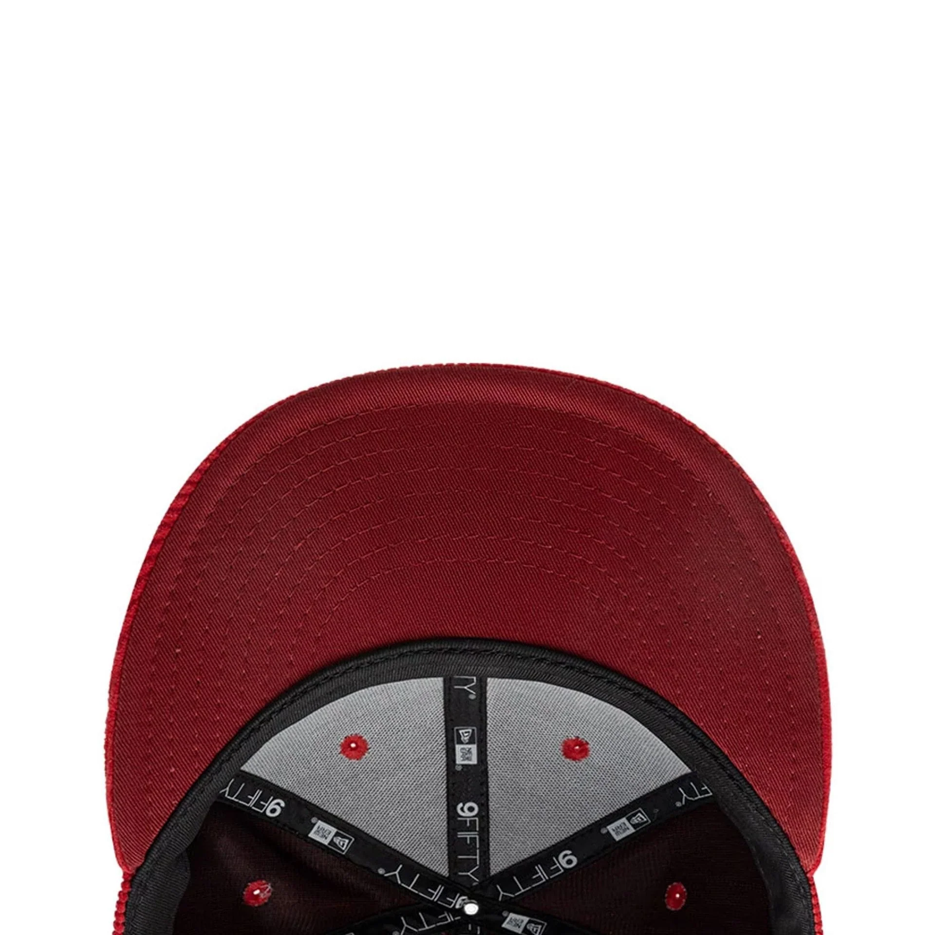 Chicago Bulls NBA Old English Red 9FIFTY Snapback Cap - Image 5