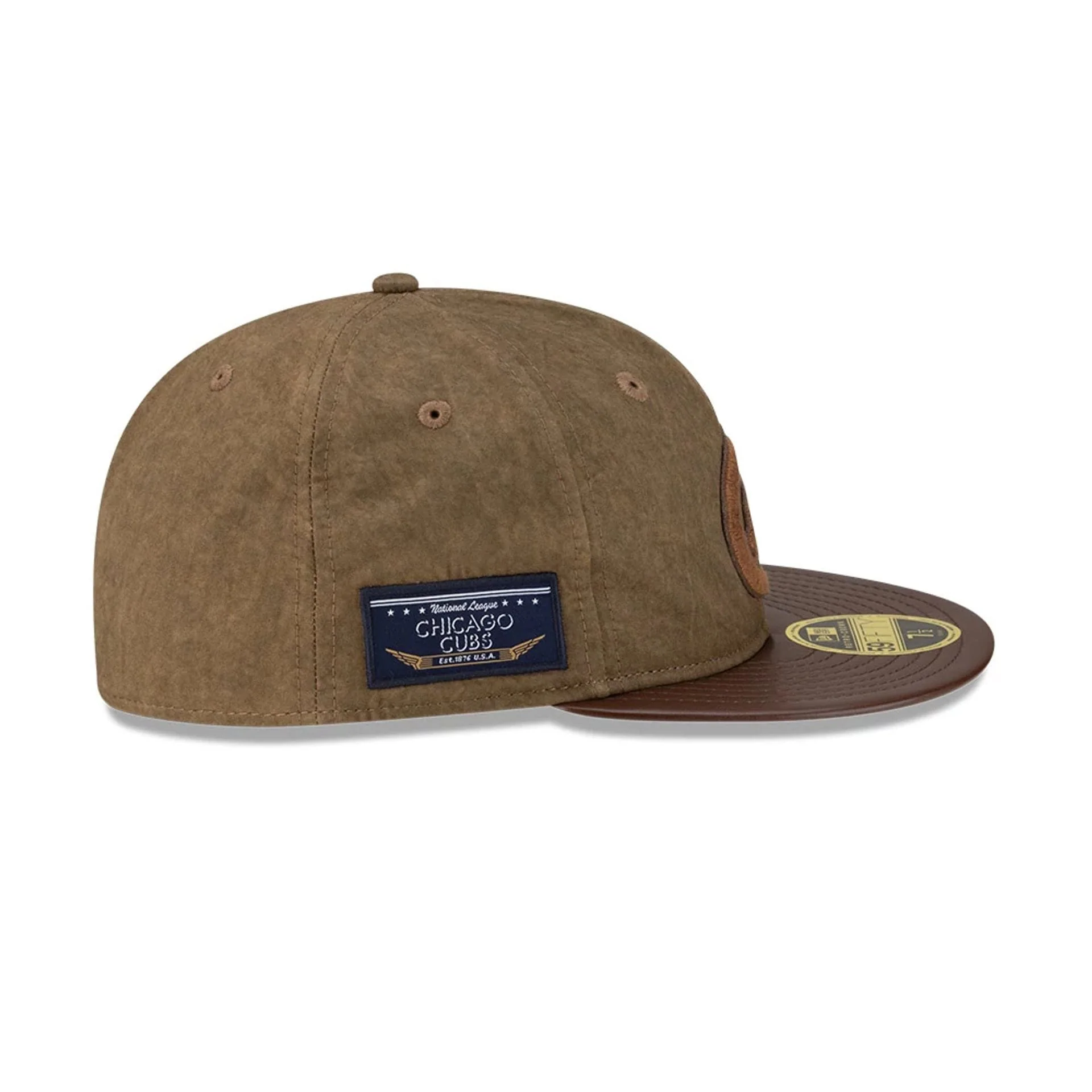 Chicago Cubs MLB Open Brown Retro Crown 59FIFTY Fitted Cap - Image 5