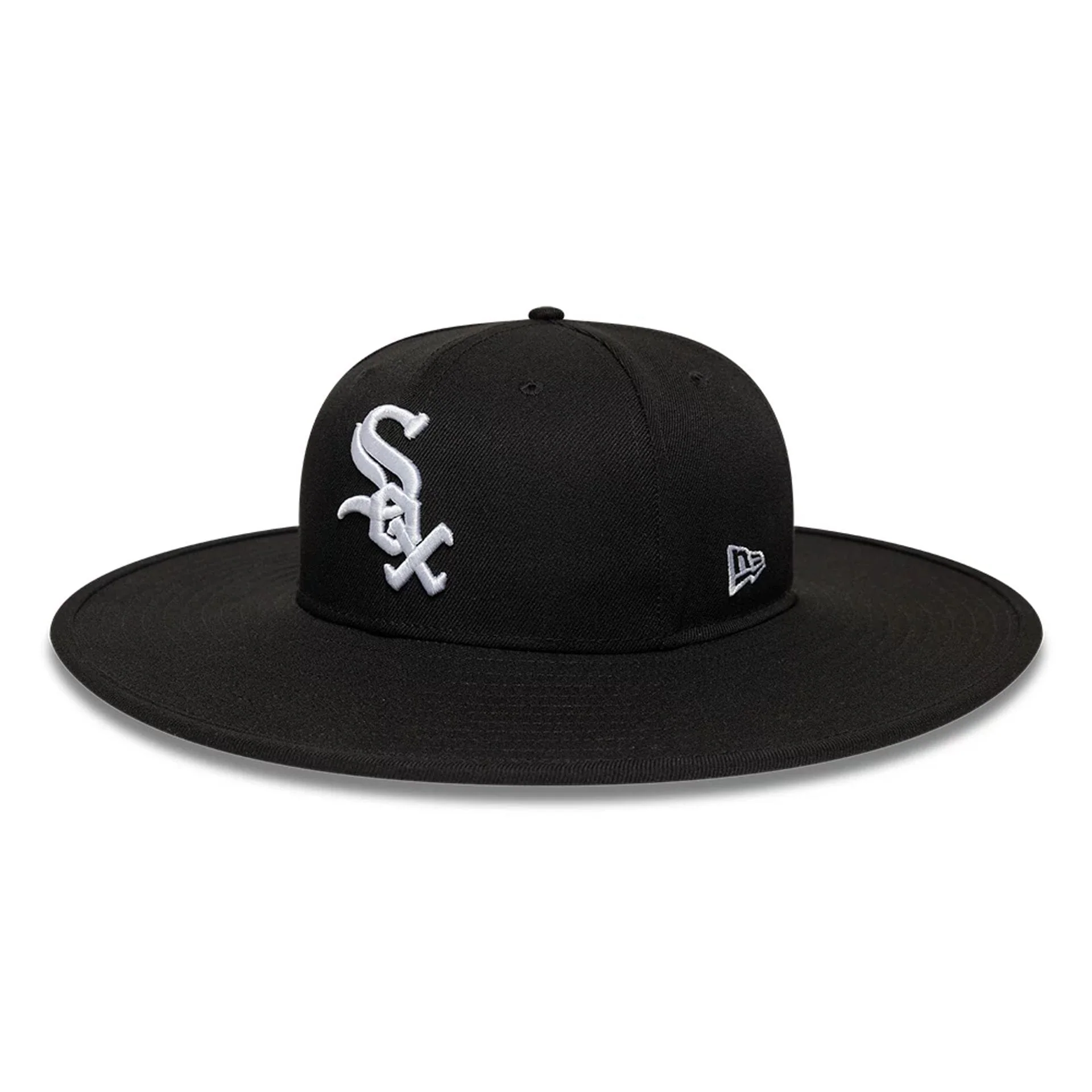 Chicago White Sox MLB 6 Panel Black Fitted Bucket Hat