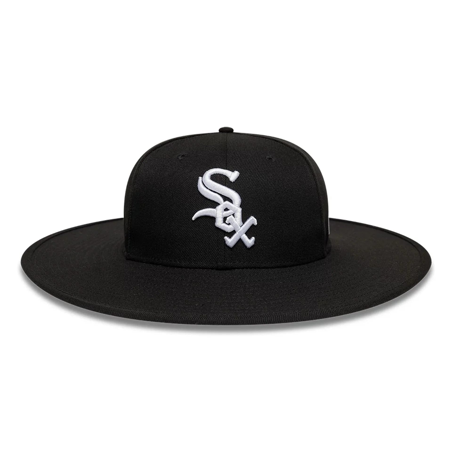 Chicago White Sox MLB 6 Panel Black Fitted Bucket Hat - Image 2