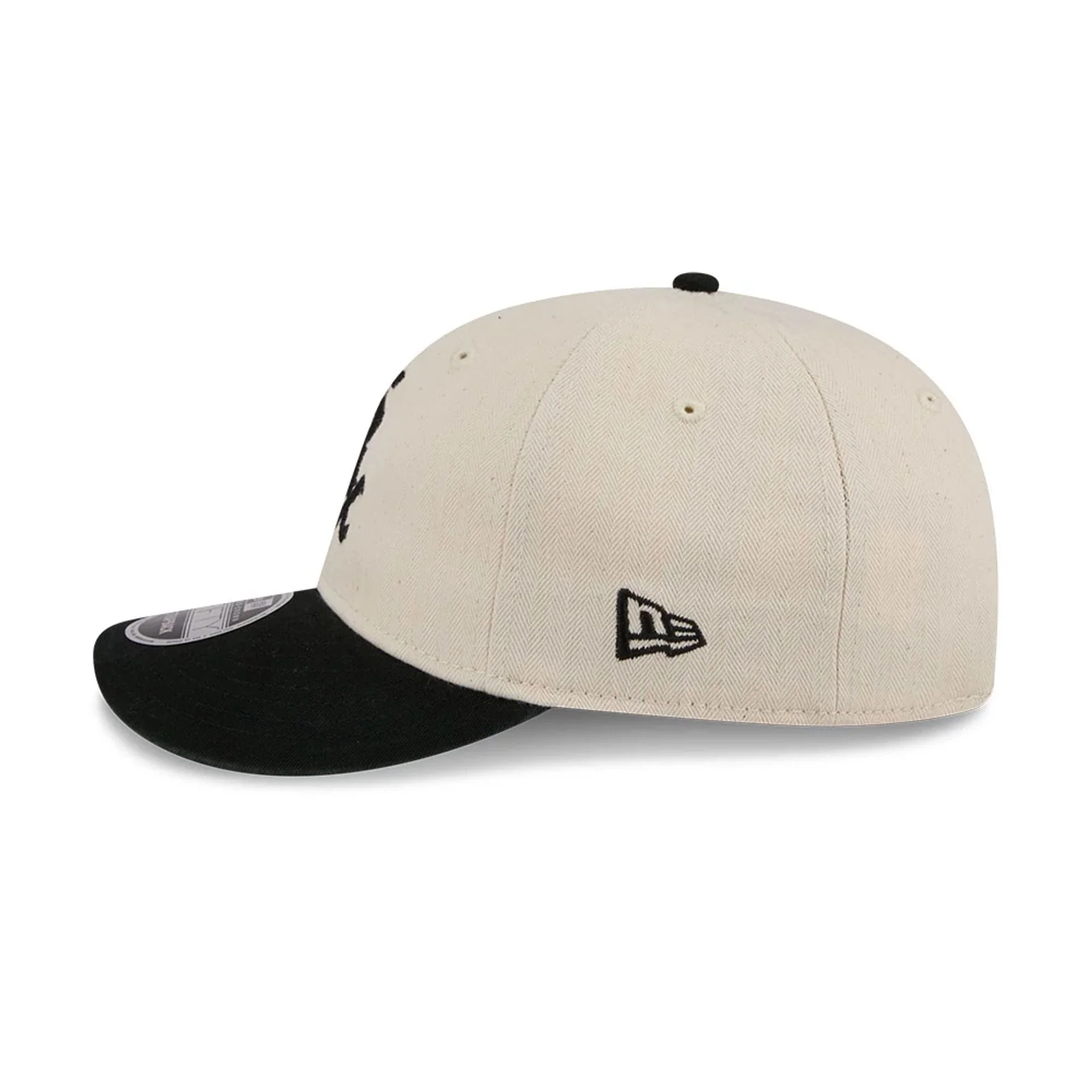 Chicago White Sox MLB Americana Herringbone White Retro Crown 9FIFTY Adjustable Cap - Image 7