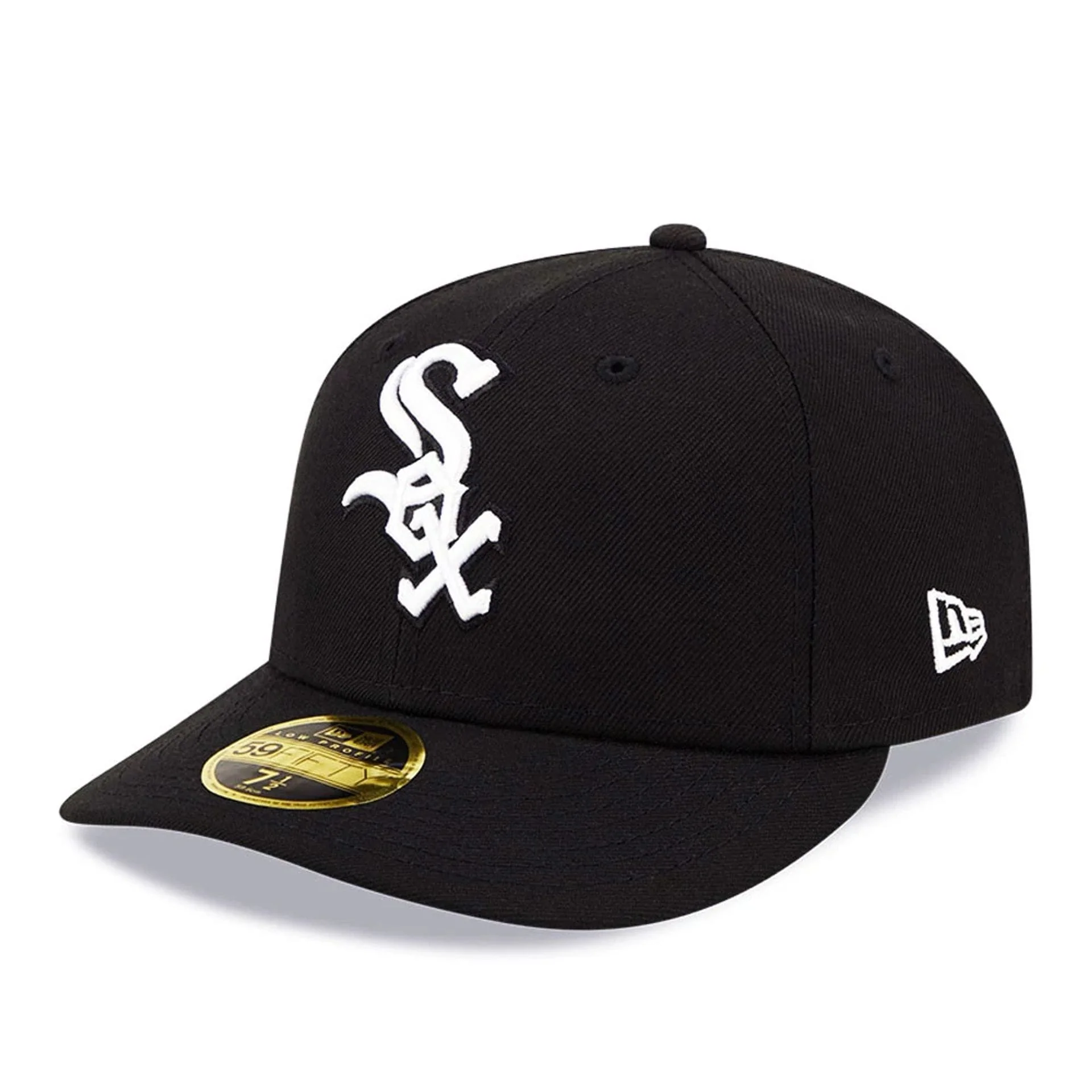 Chicago White Sox MLB Black Low Profile 59FIFTY Fitted Cap
