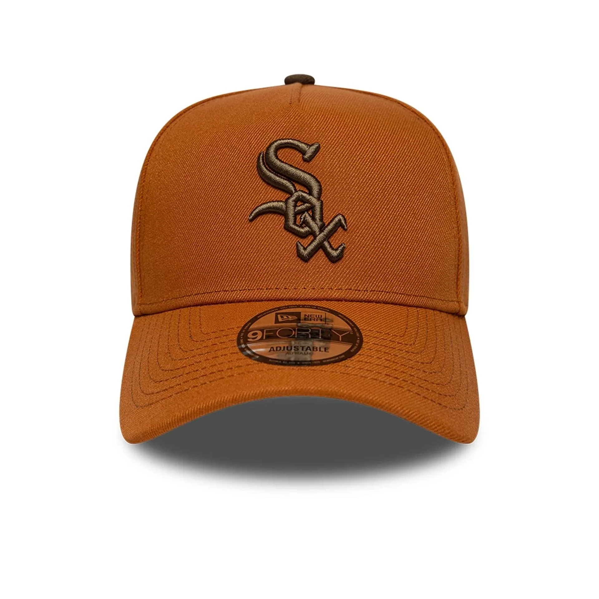 Chicago White Sox MLB Brown 9FORTY A-Frame Adjustable Cap - Image 2
