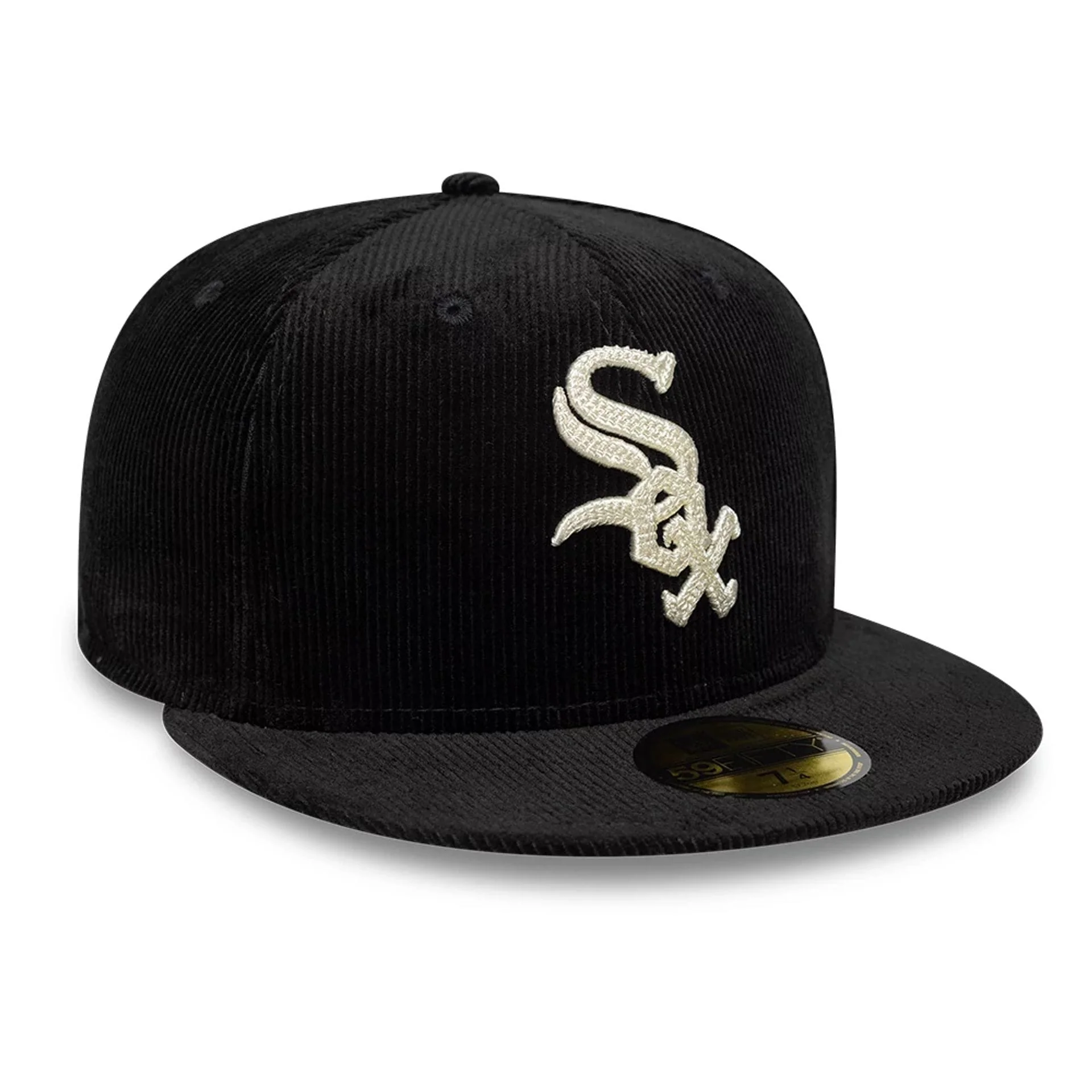 Chicago White Sox MLB Cord Black 59FIFTY Fitted Cap - Image 3