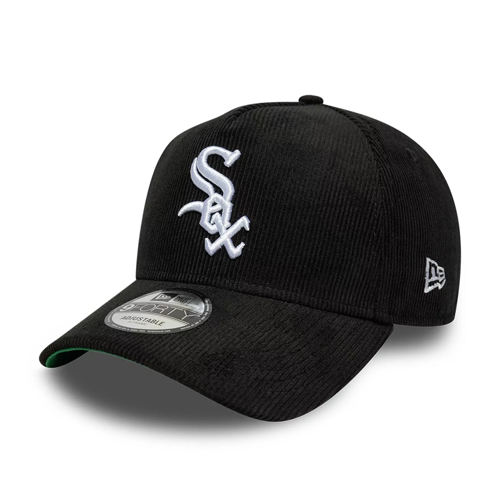 Chicago White Sox MLB Cord Black 9FORTY A-Frame Adjustable Cap