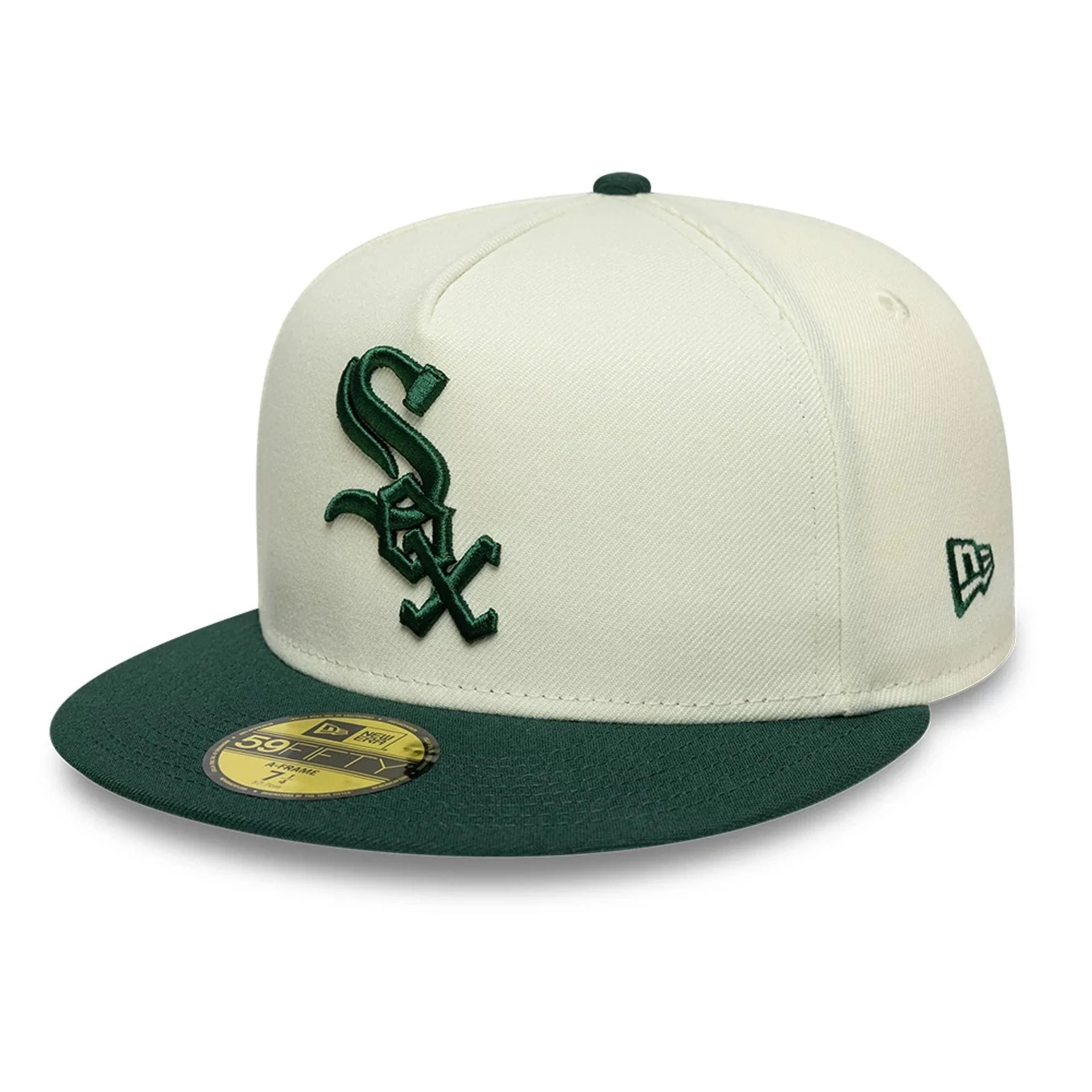 Chicago White Sox MLB Cream 59FIFTY A-Frame Fitted Cap - Image 4