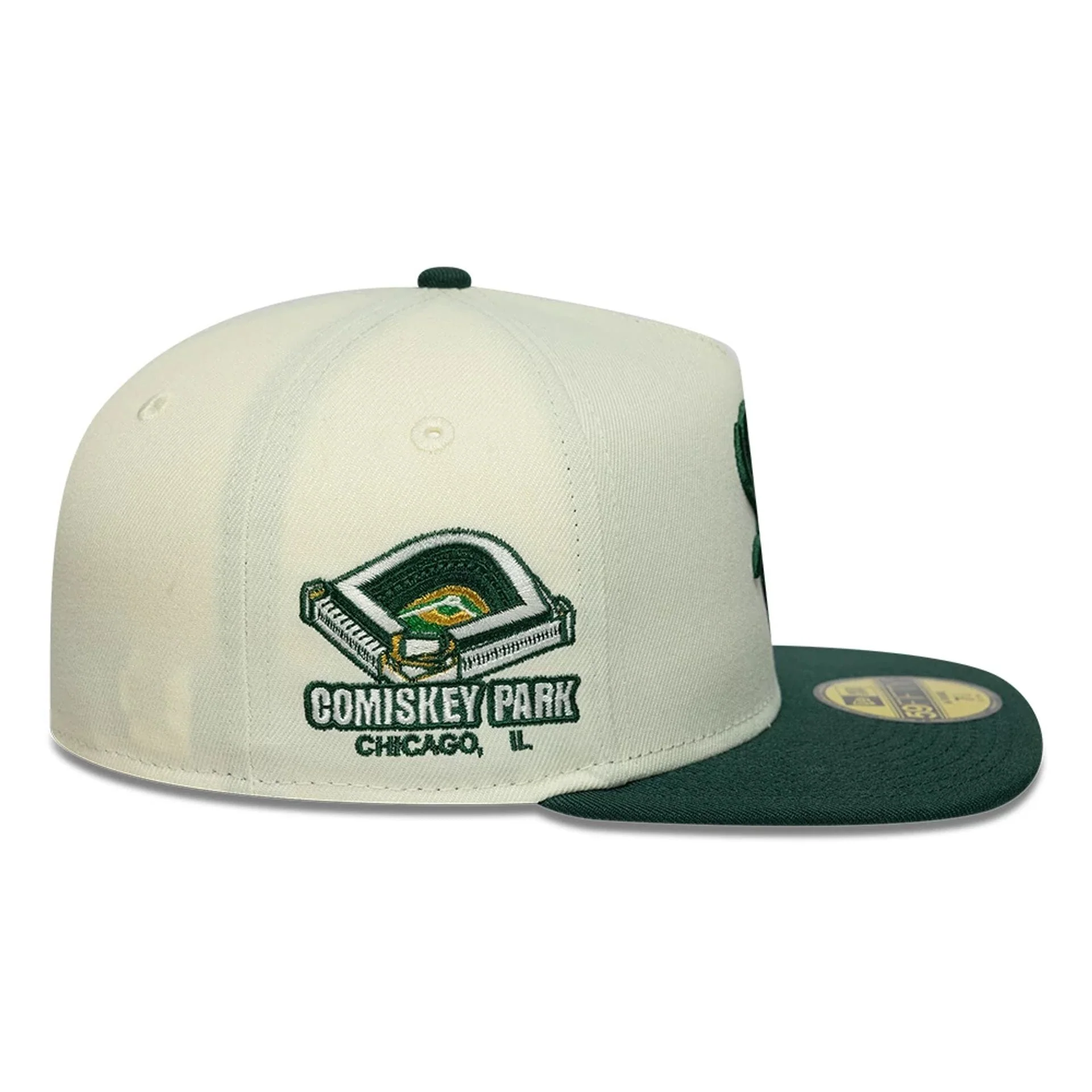 Chicago White Sox MLB Cream 59FIFTY A-Frame Fitted Cap - Image 5