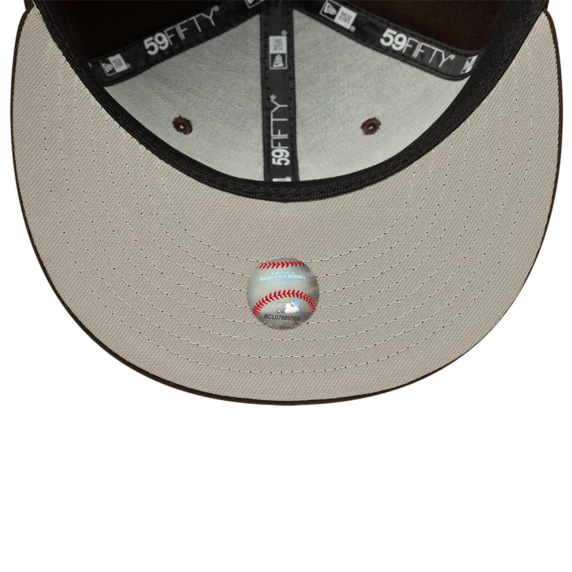 Chicago White Sox MLB Dark Brown 59FIFTY Fitted Cap - Image 2
