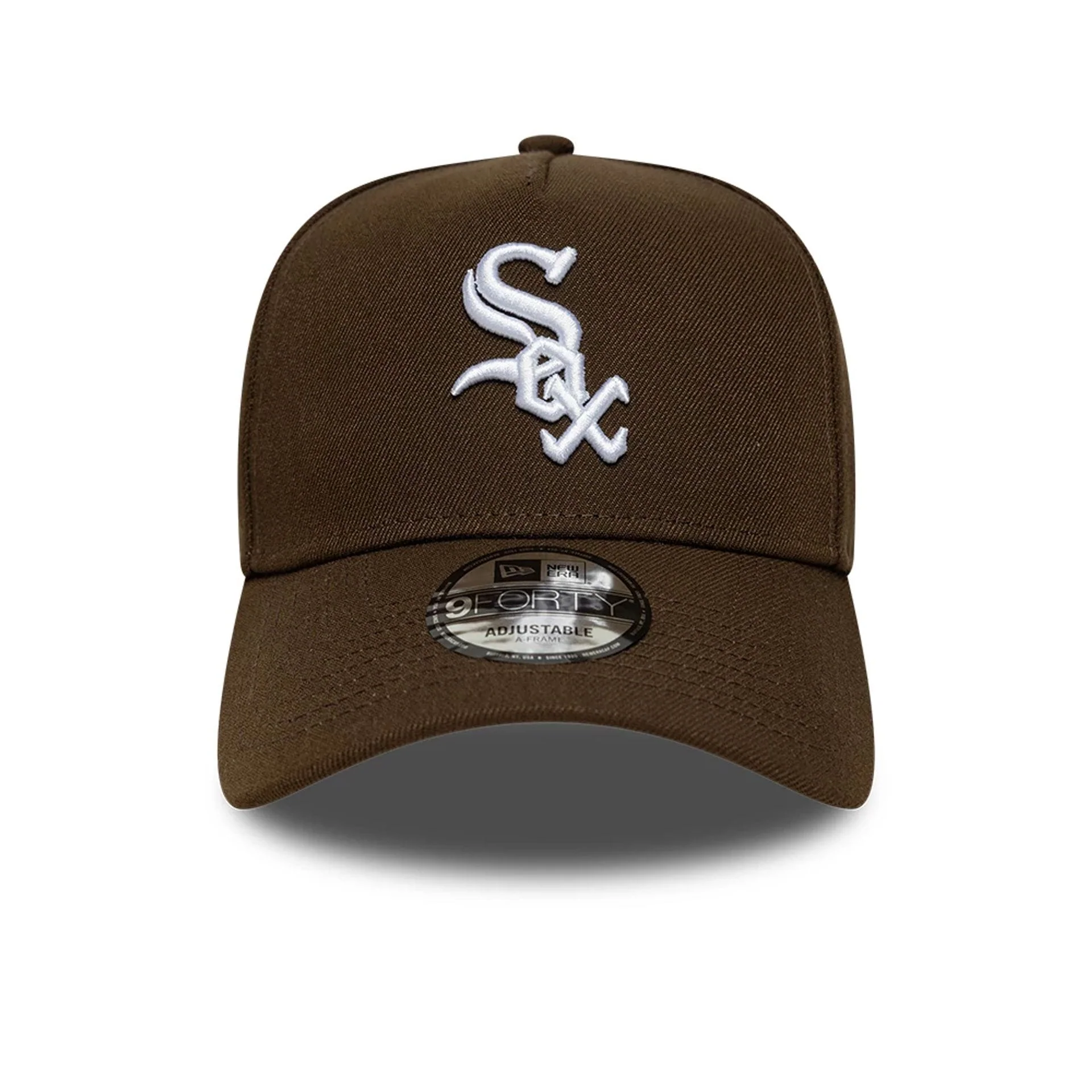 Chicago White Sox MLB Dark Brown 9FORTY A-Frame Adjustable Cap - Image 3