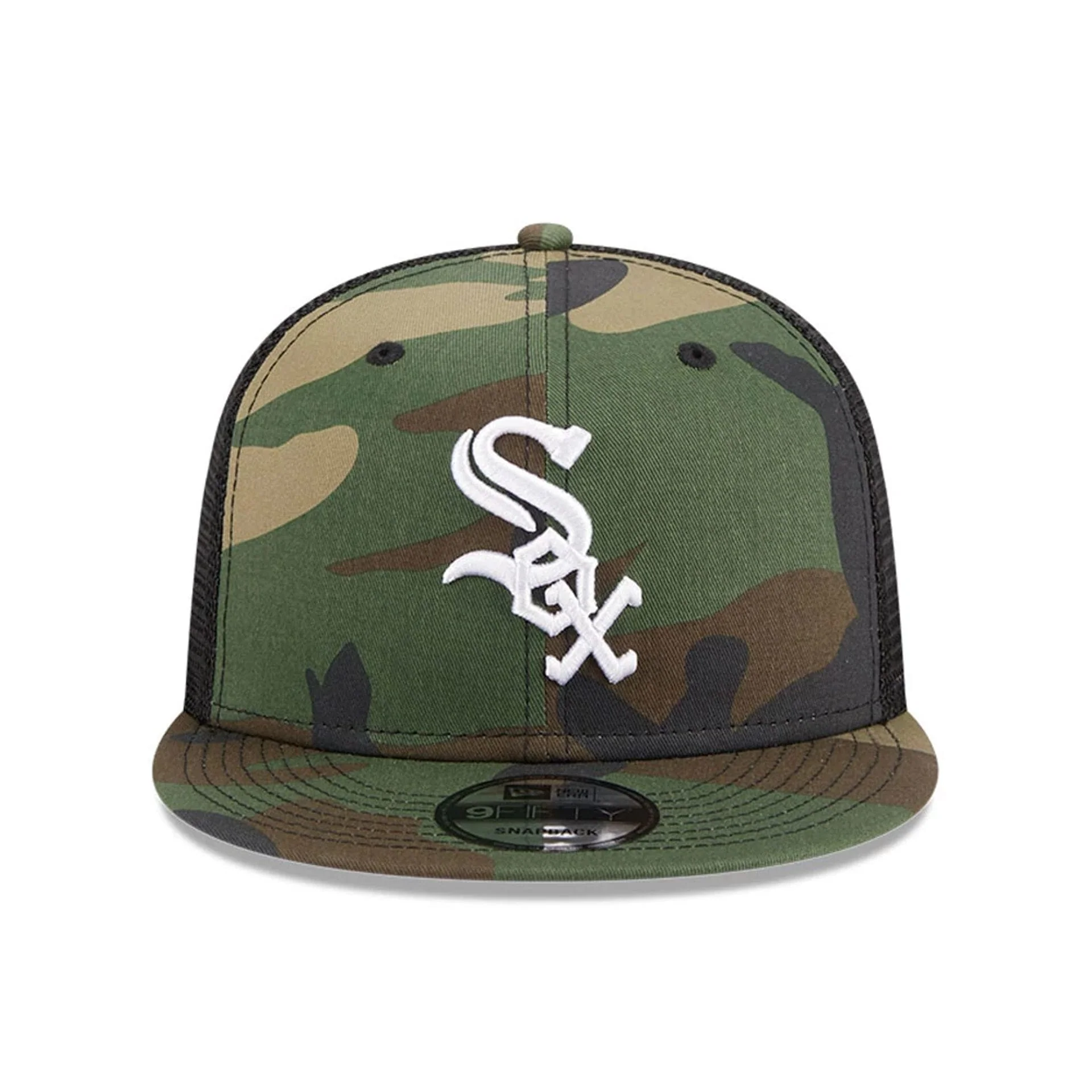Chicago White Sox MLB Evergreen Camo 9FIFTY Trucker Adjustable Cap - Image 3