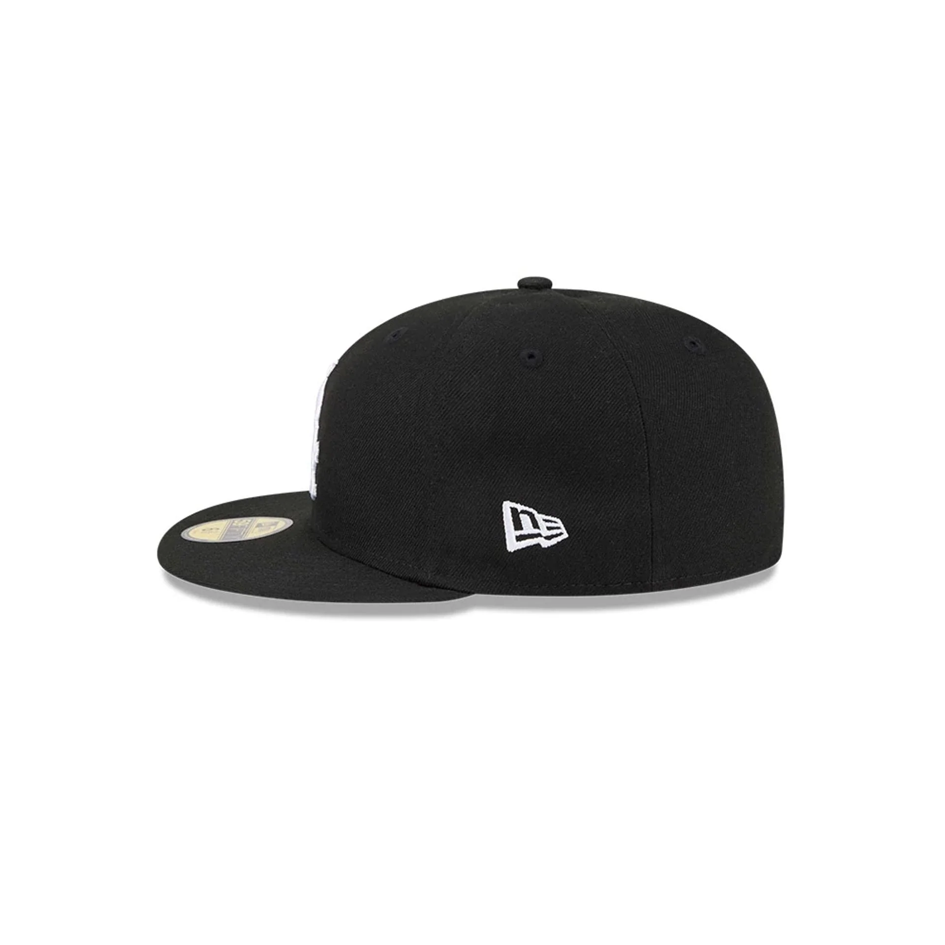 Chicago White Sox MLB Hidden Hit Black 59FIFTY Fitted Cap - Image 6