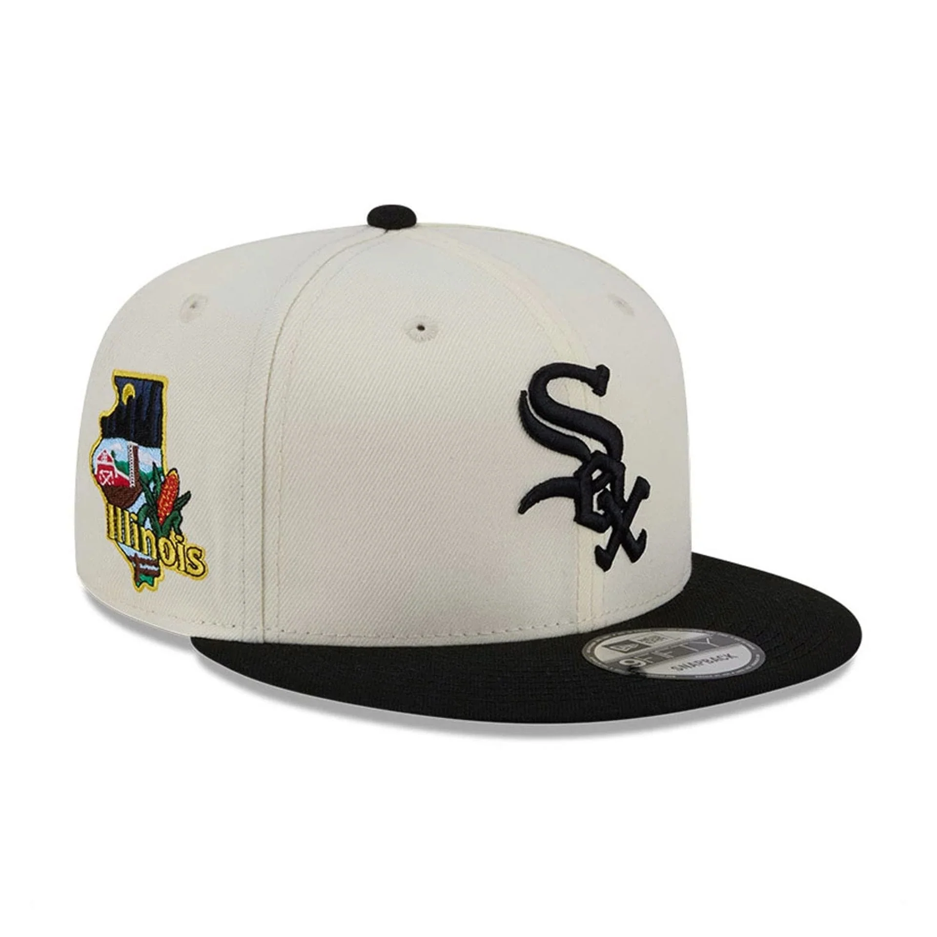 Chicago White Sox MLB Localized White 9FIFTY Snapback Adjustable Cap