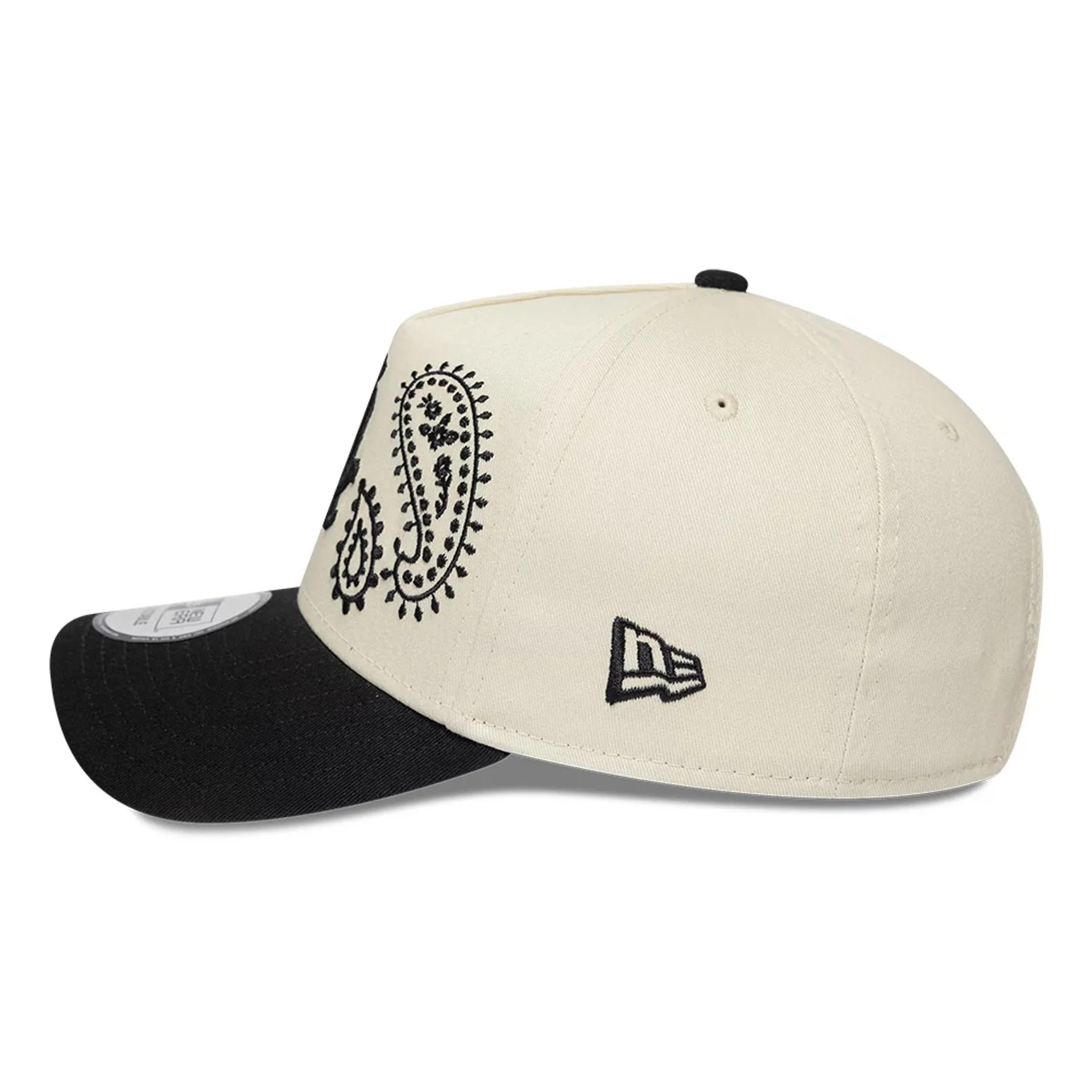 Chicago White Sox MLB Paisley Black 9FORTY E-Frame Adjustable Cap - Image 4