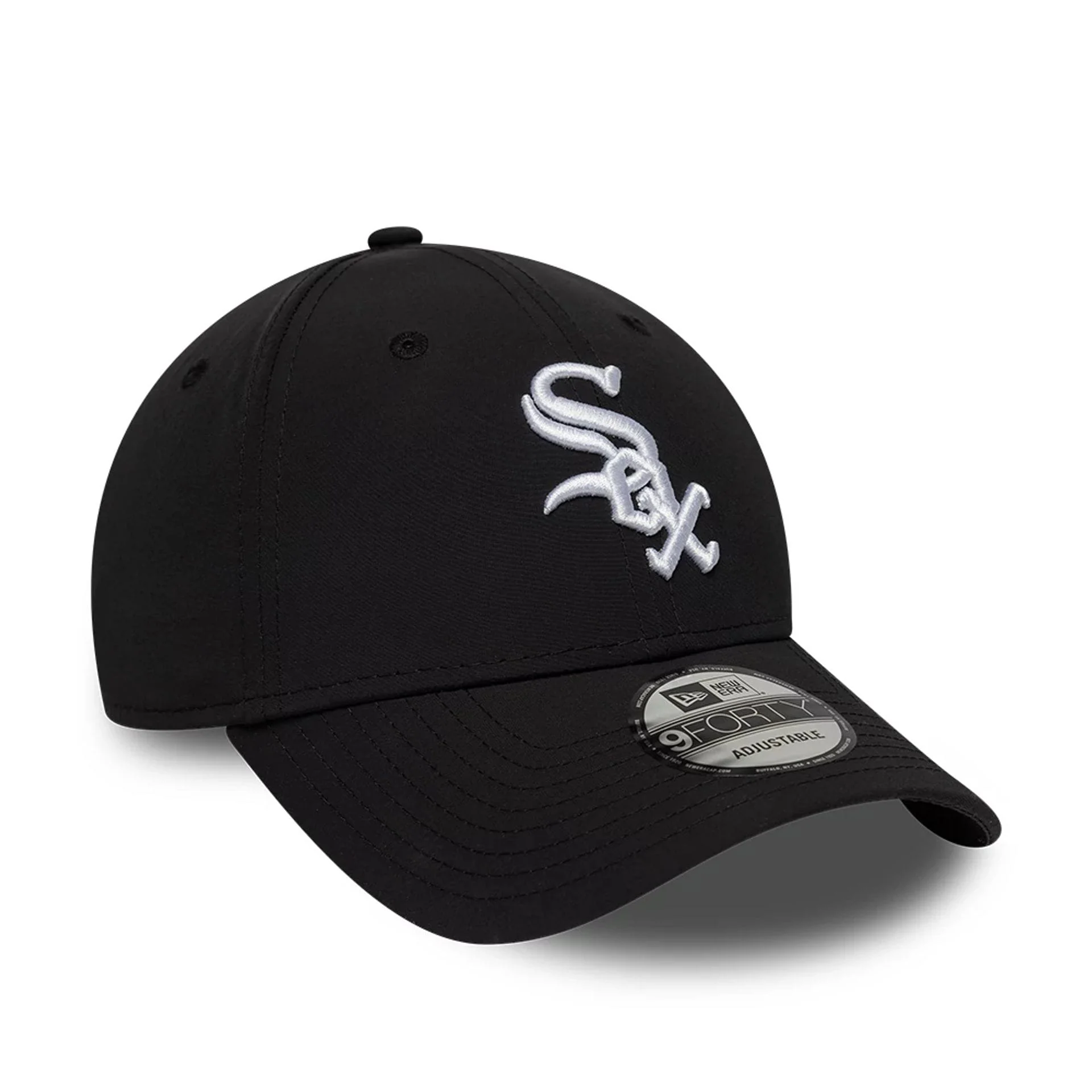 Chicago White Sox MLB Recycled Black 9FORTY Adjustable Cap - Image 3