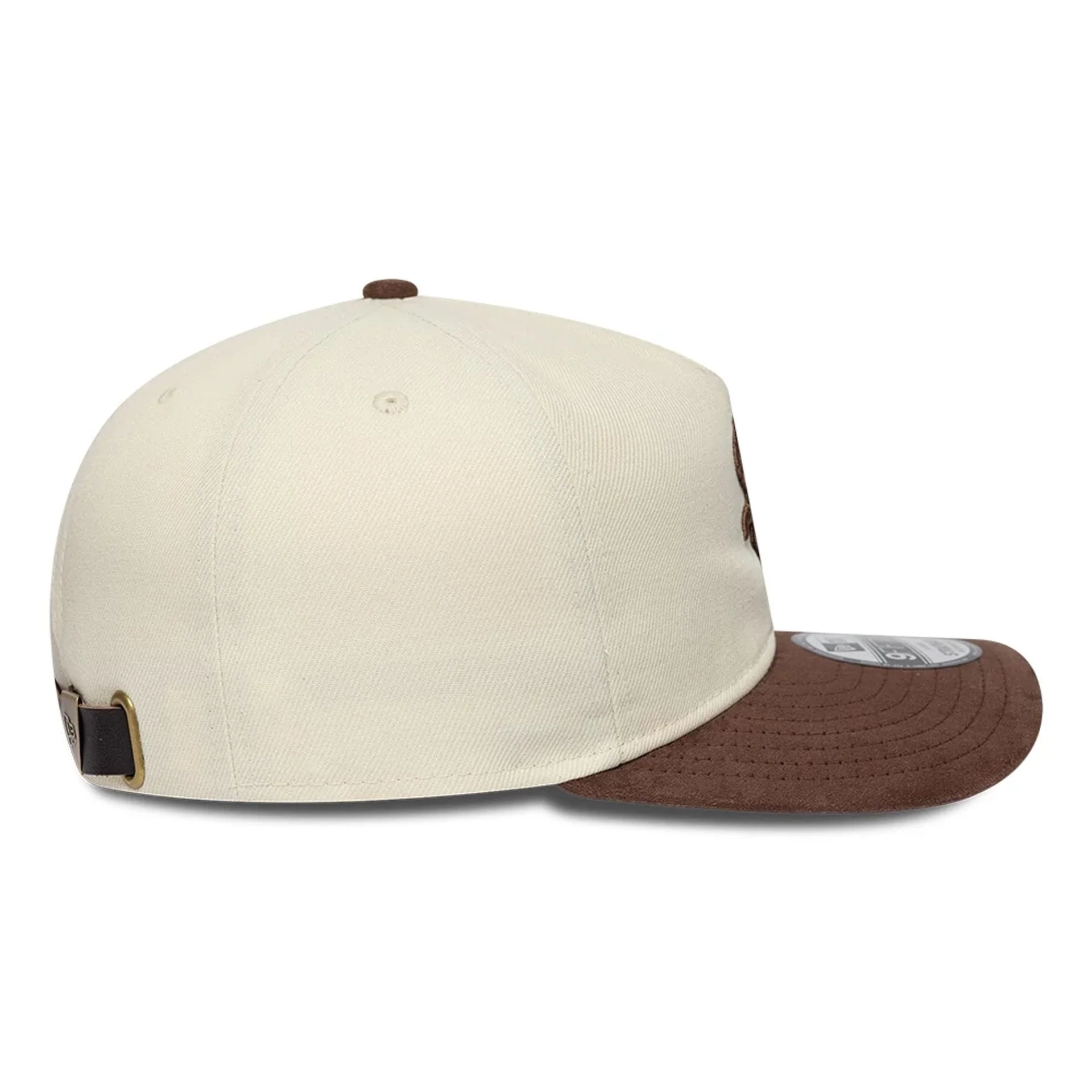 Chicago White Sox MLB Suede Visor Cream 9FIFTY A-Frame Adjustable Cap - Image 6