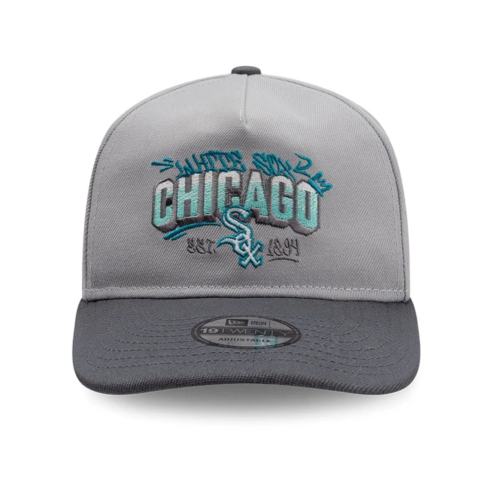 Chicago White Sox MLB Tagged Grey 19TWENTY Cap - Image 2