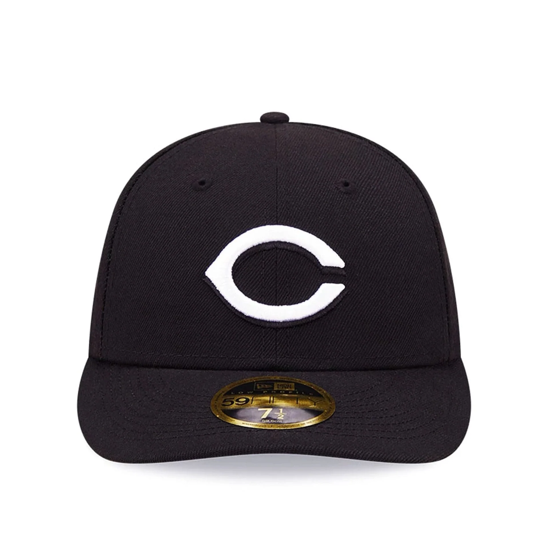 Cincinnati Reds MLB Black Low Profile 59FIFTY Fitted Cap - Image 3