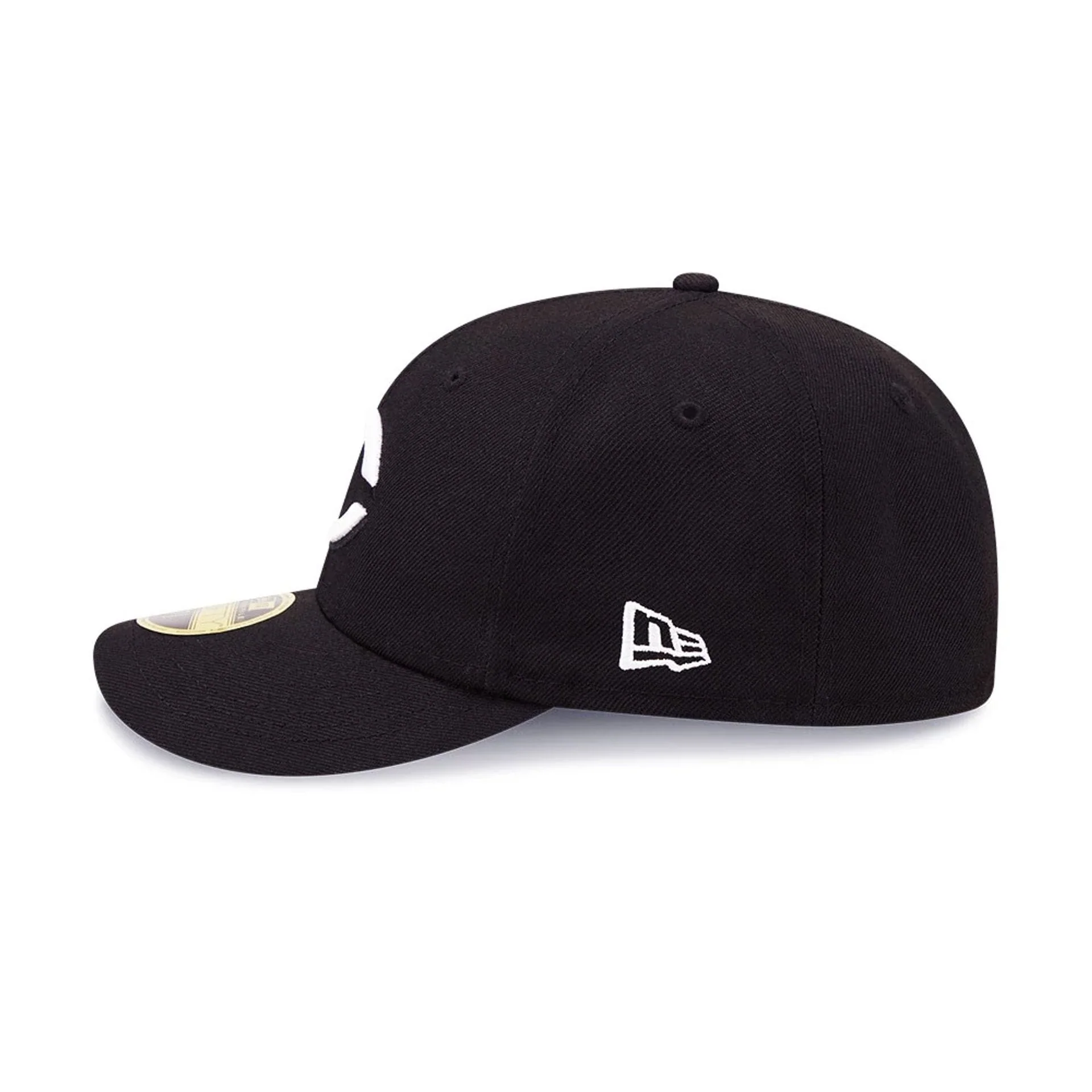 Cincinnati Reds MLB Black Low Profile 59FIFTY Fitted Cap - Image 5