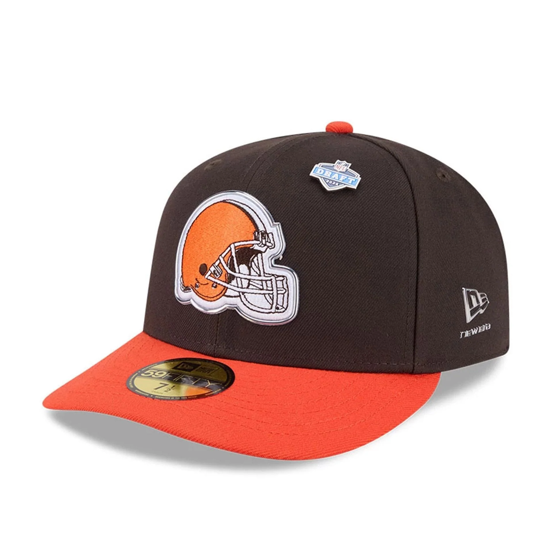 Cleveland Browns NFL Draft 2026 Dark Brown 59FIFTY Fitted Cap