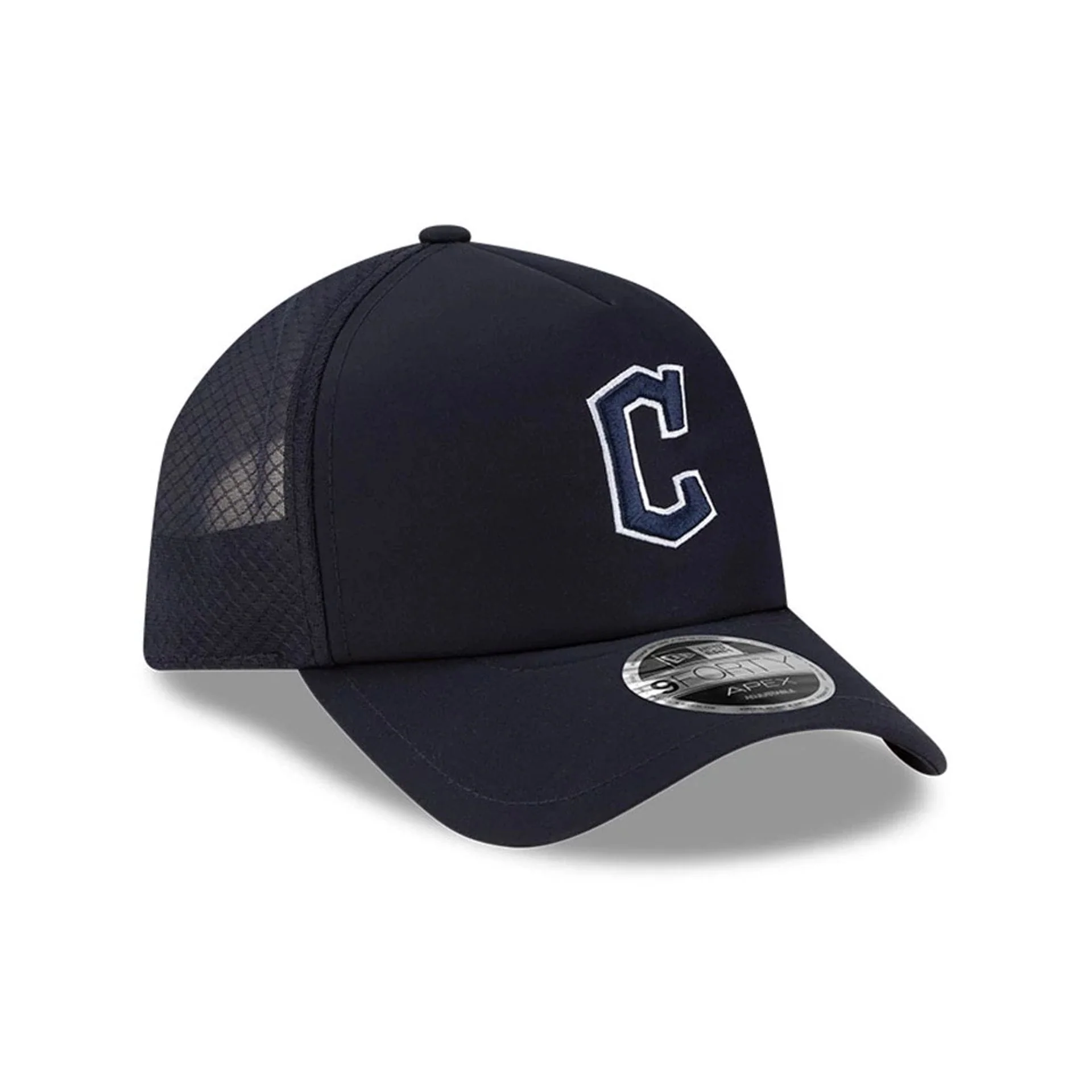 Cleveland Guardians MLB Batting Practice 2026 Navy 9FORTY Apex Adjustable Cap - Image 3