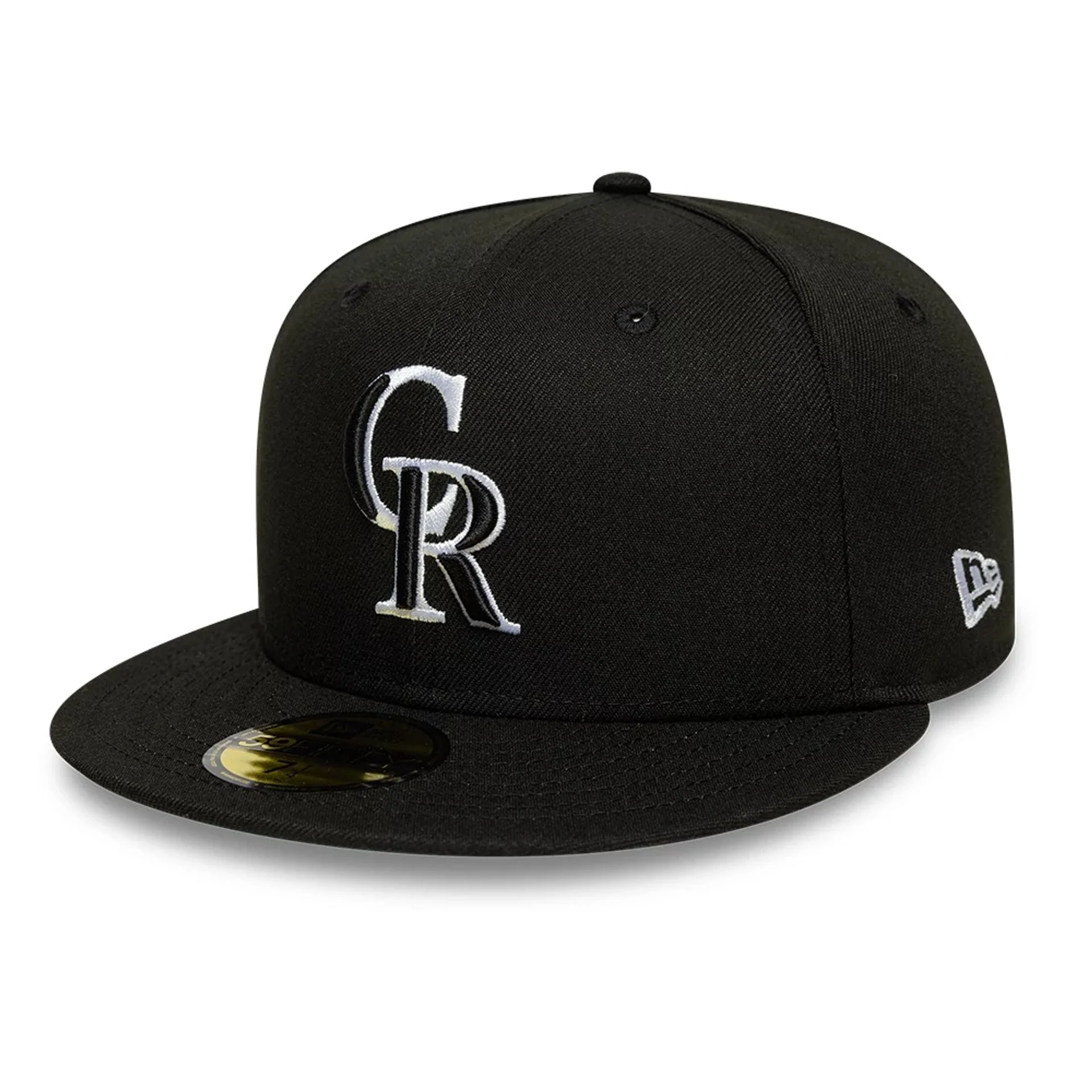 Colorado Rockies MLB Black 59FIFTY Fitted Cap