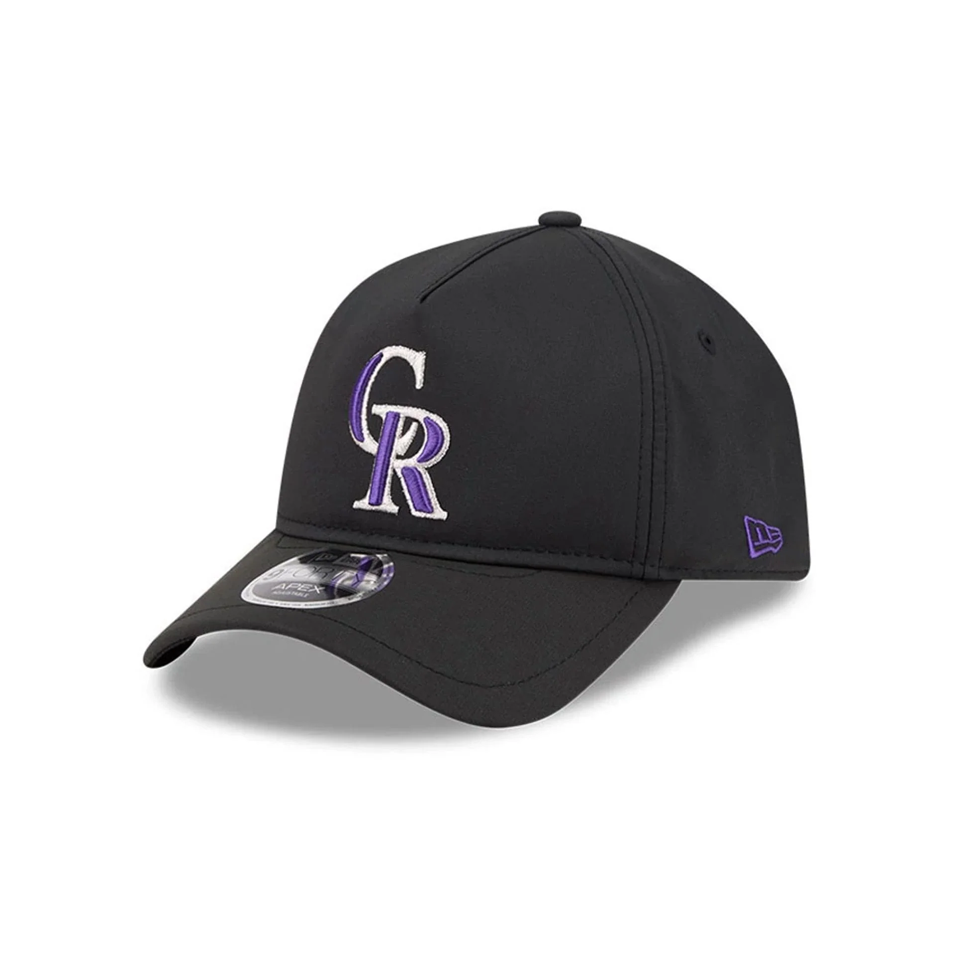 Colorado Rockies MLB Quickstrike Black 9FORTY Apex Adjustable Cap