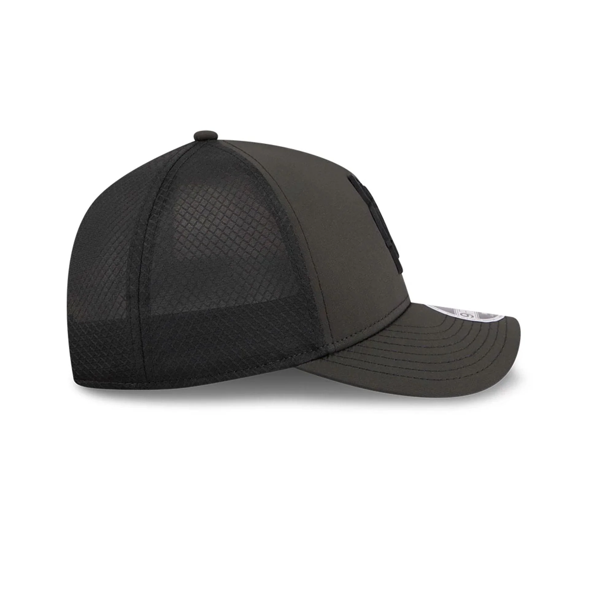Detroit Tigers MLB Badged Black 9FORTY M-Crown A-Frame Trucker Cap - Image 6