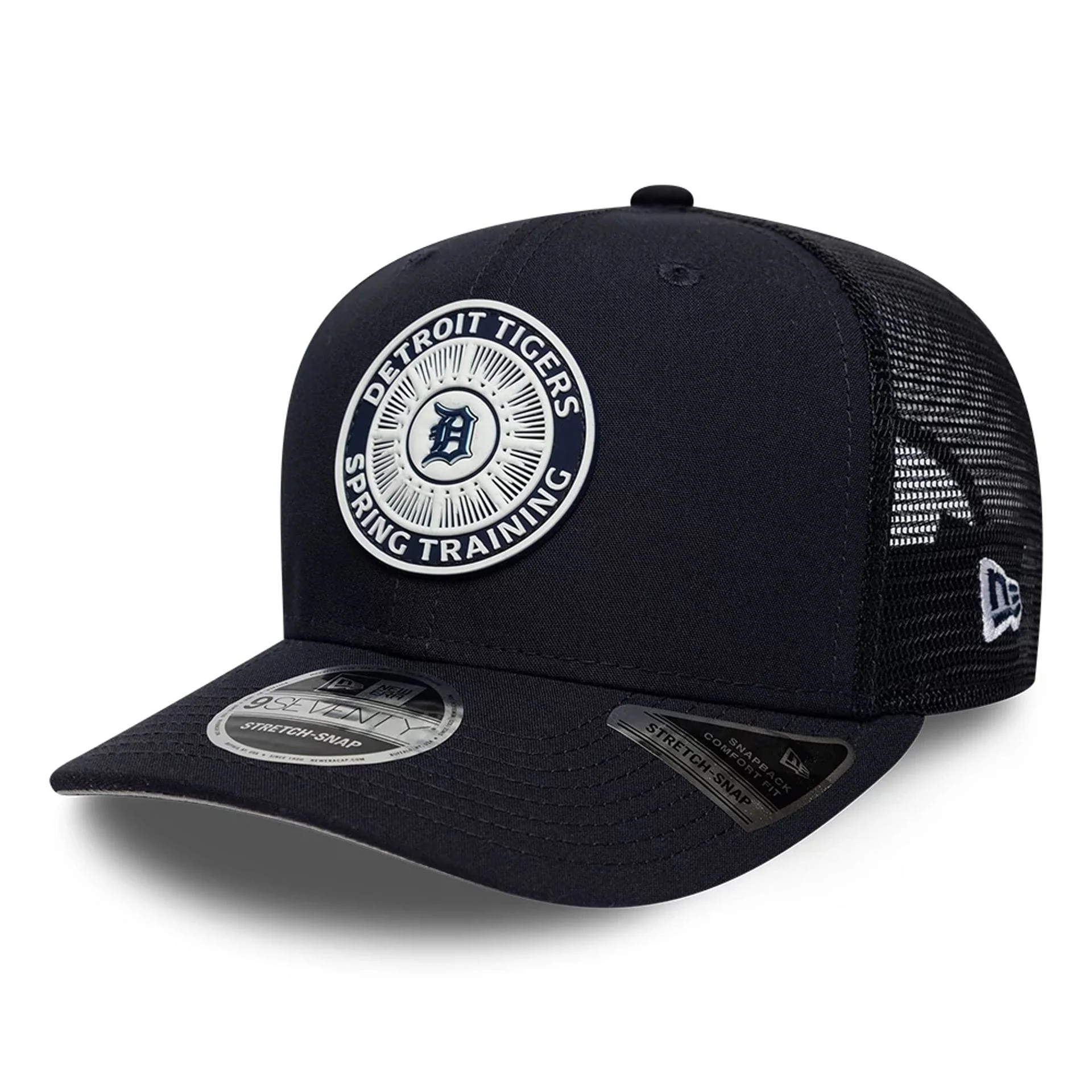 Detroit Tigers MLB Circles Navy 9SEVENTY Stretch Snap Adjustable Cap