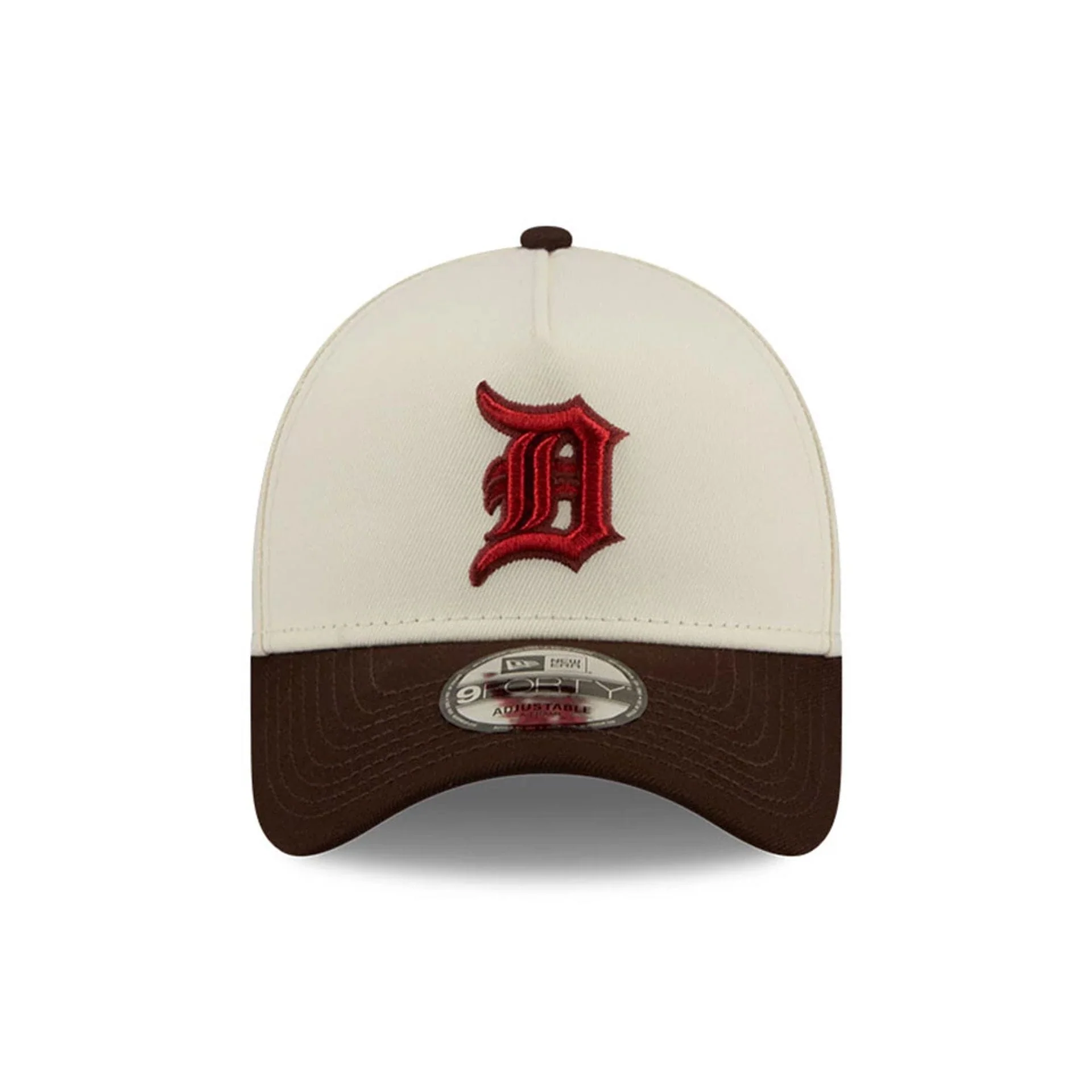 Detroit Tigers MLB City Script White 9FORTY A-Frame Adjustable Cap - Image 3