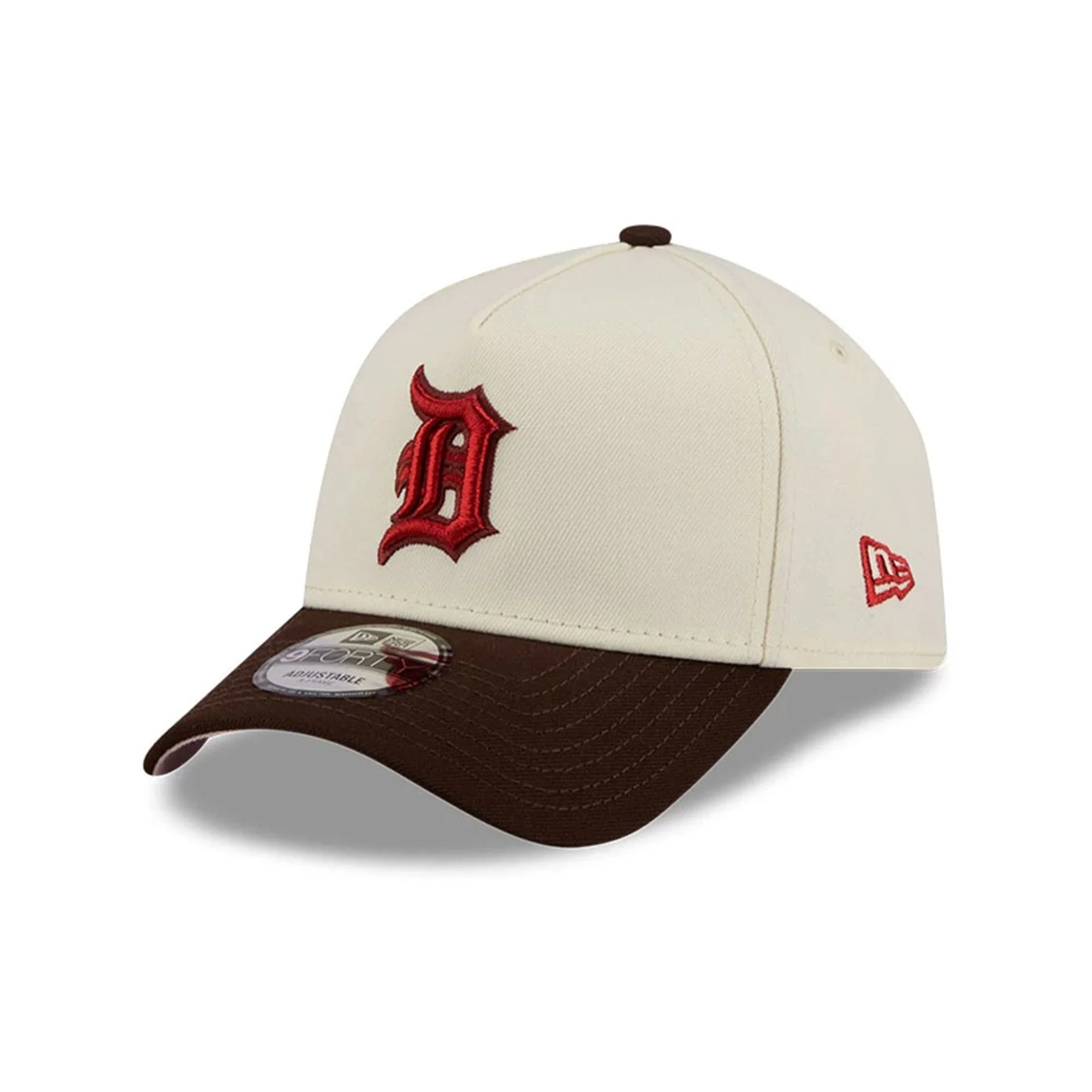 Detroit Tigers MLB City Script White 9FORTY A-Frame Adjustable Cap - Image 4