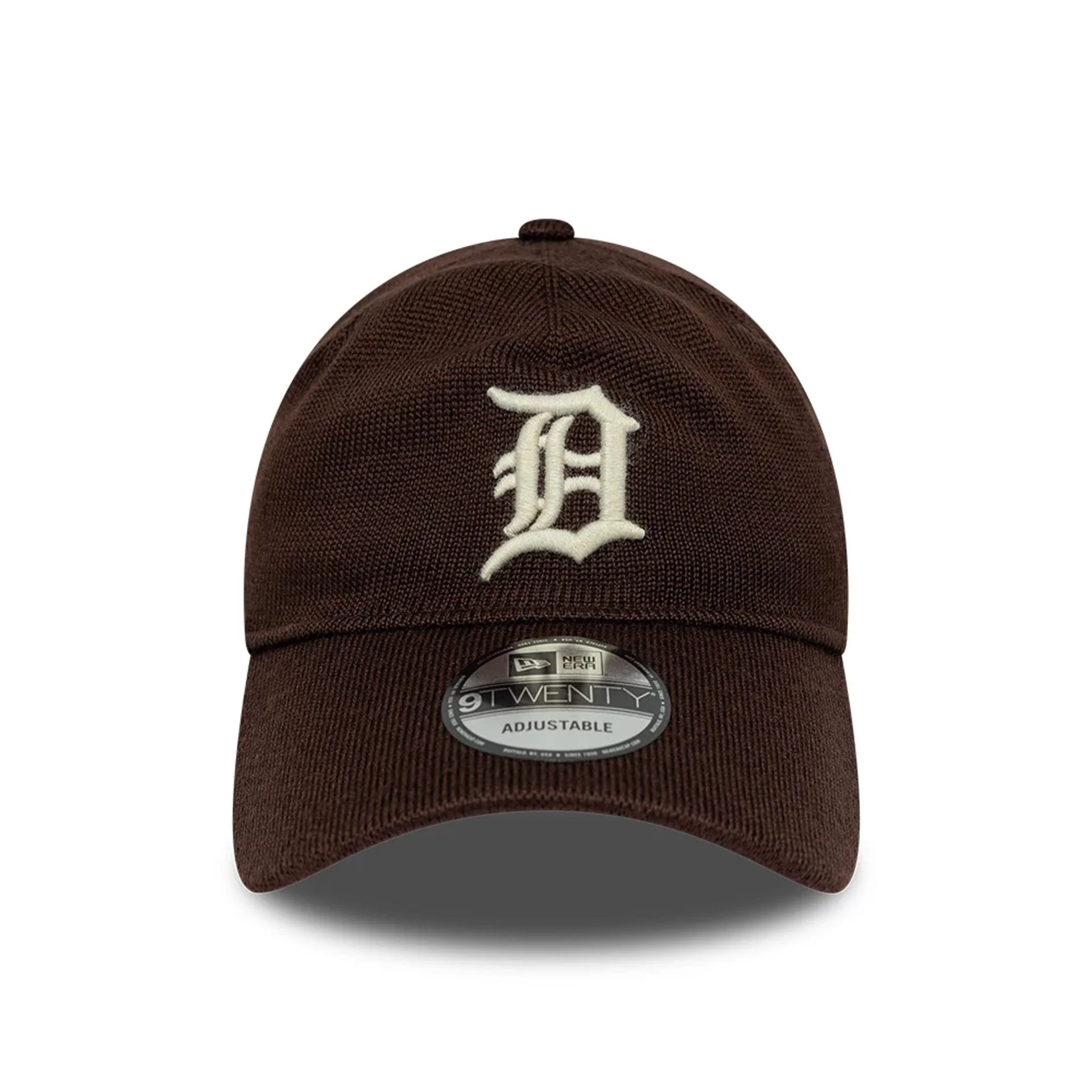 Detroit Tigers MLB Merino Wool Dark Brown 9TWENTY Adjustable Cap - Image 2