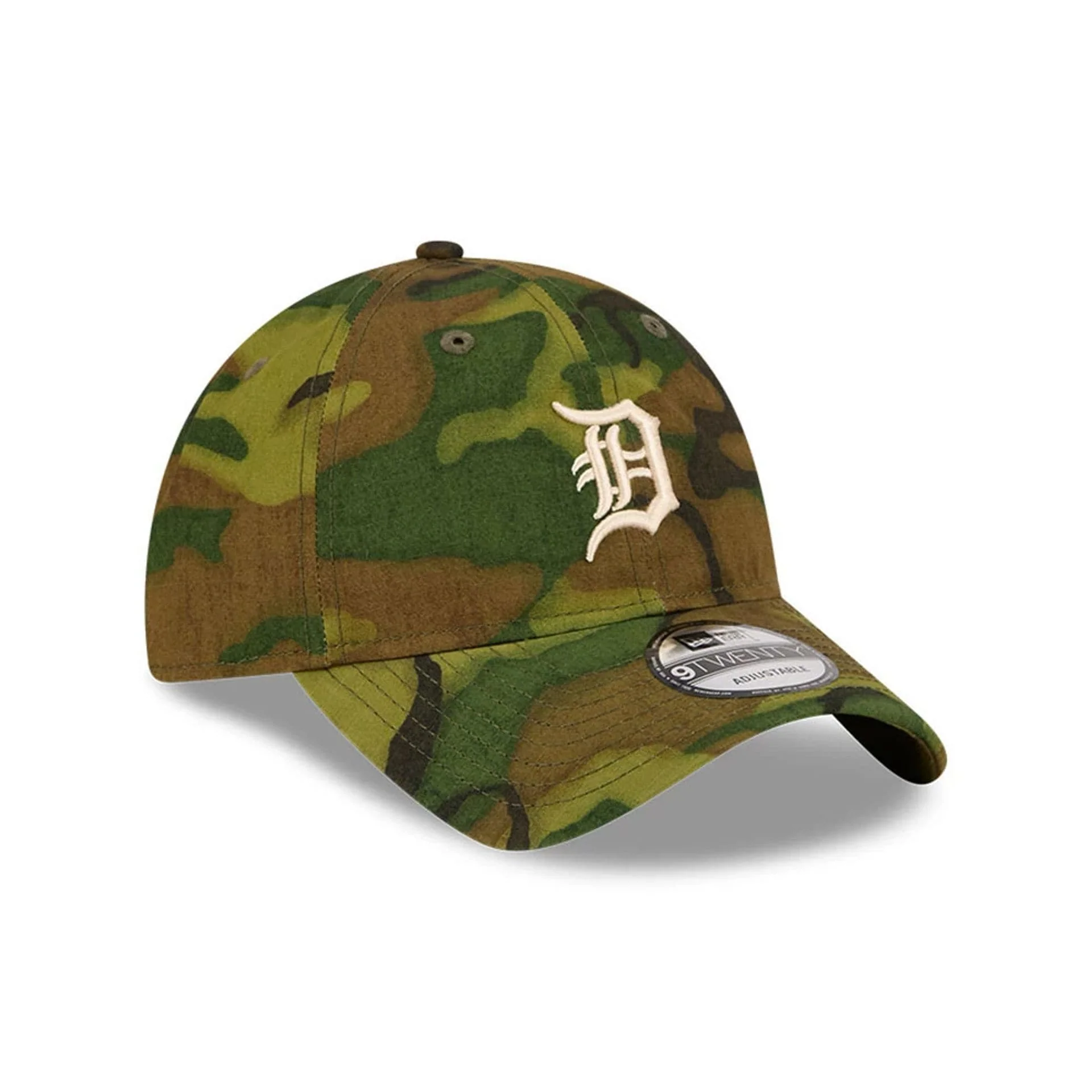 Detroit Tigers MLB Ripstop Camo 9TWENTY Adjustable Cap - Image 3