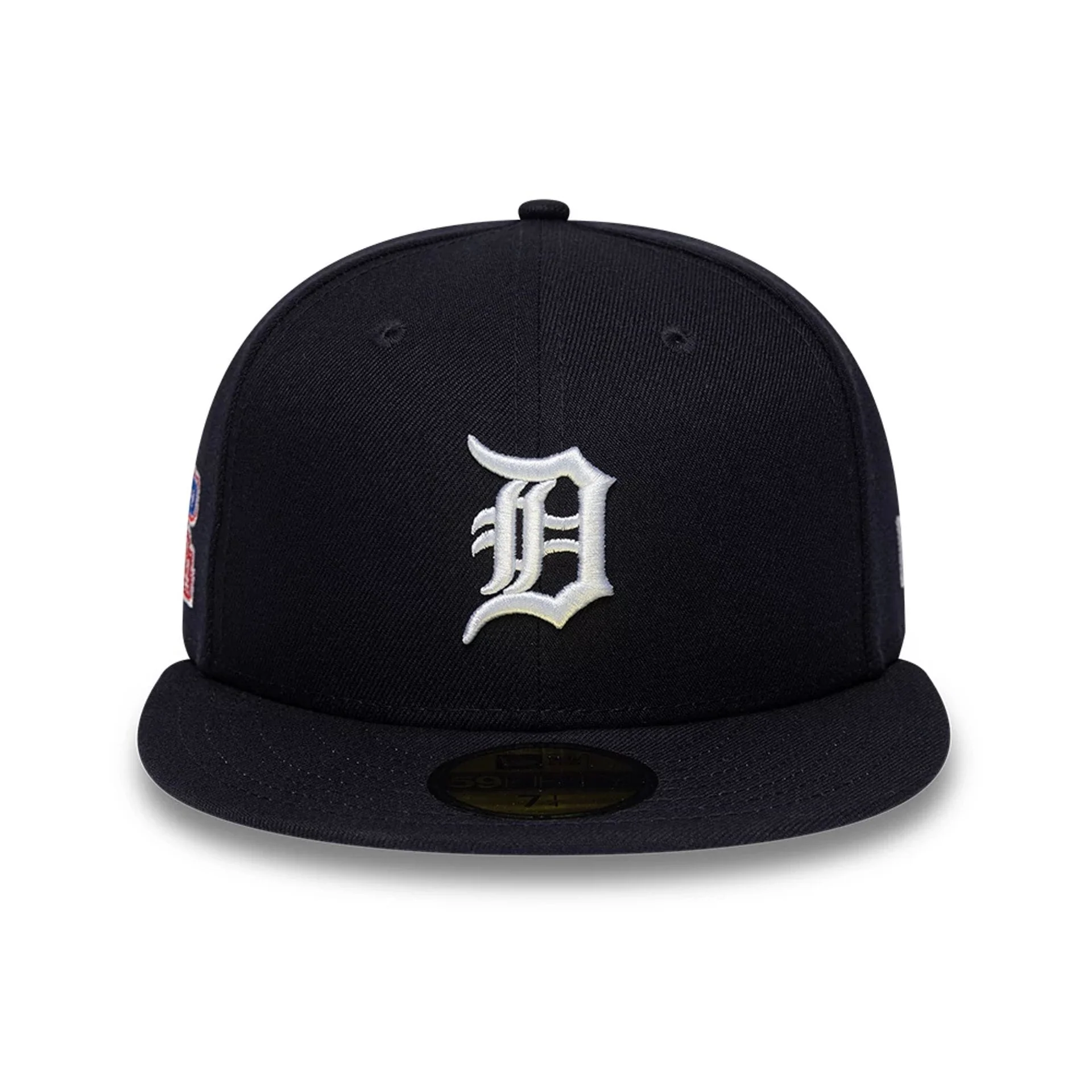 Detroit Tigers MLB Sidepatch Satin Lined Navy 59FIFTY Fitted Cap - Image 3