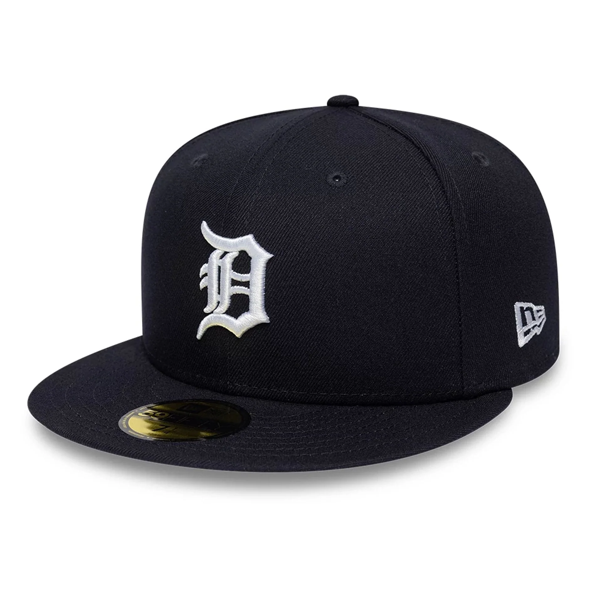 Detroit Tigers MLB Sidepatch Satin Lined Navy 59FIFTY Fitted Cap - Image 4