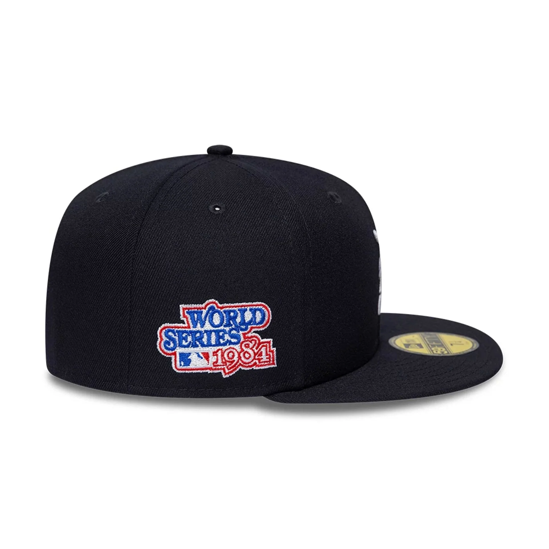 Detroit Tigers MLB Sidepatch Satin Lined Navy 59FIFTY Fitted Cap - Image 5