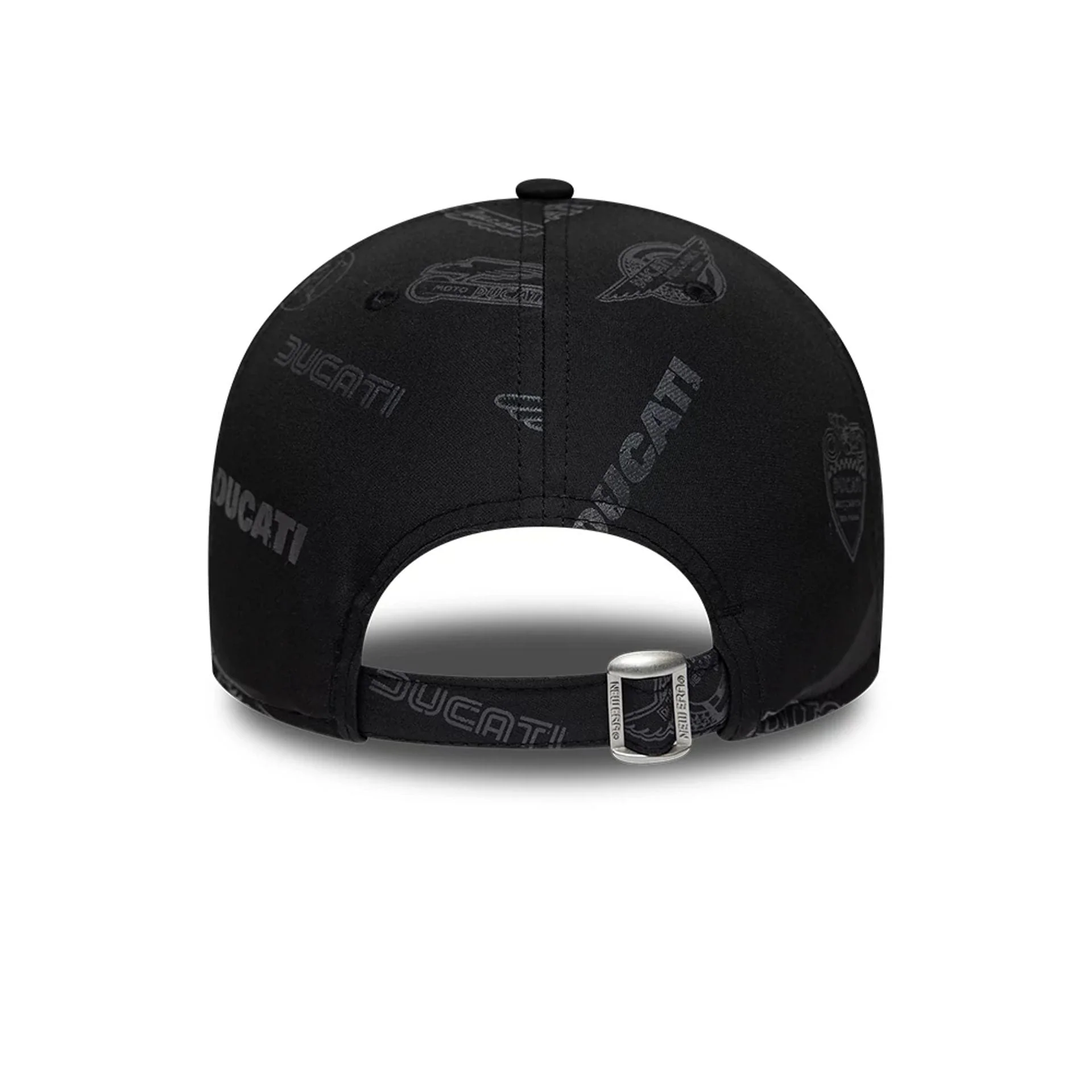 Ducati Motor Logo All Over Print Black 9FORTY Adjustable Cap - Image 4