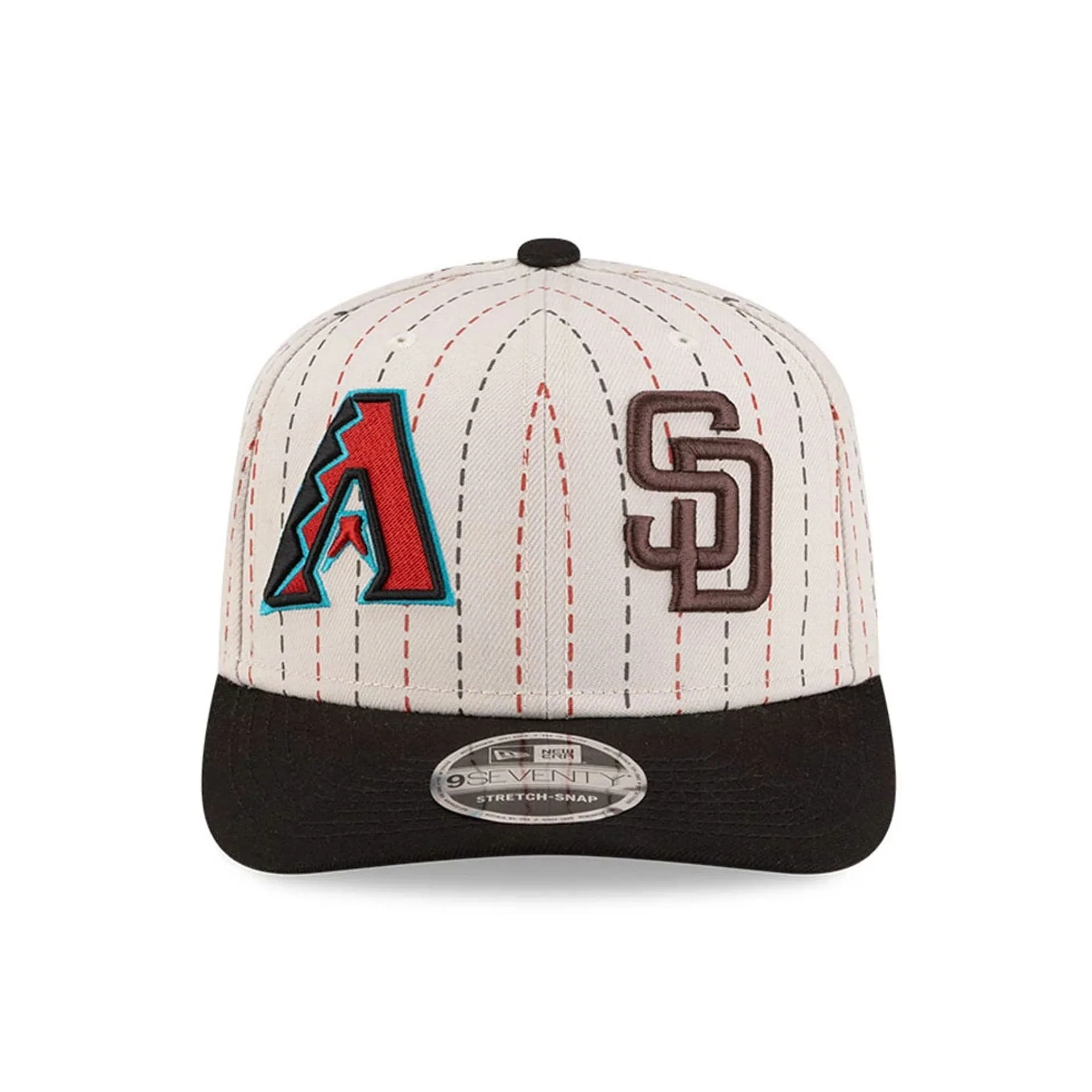 Dueling League MLB Mexico City Series 2026 Light Beige 9SEVENTY Stretch Snap Adjustable Cap - Image 3