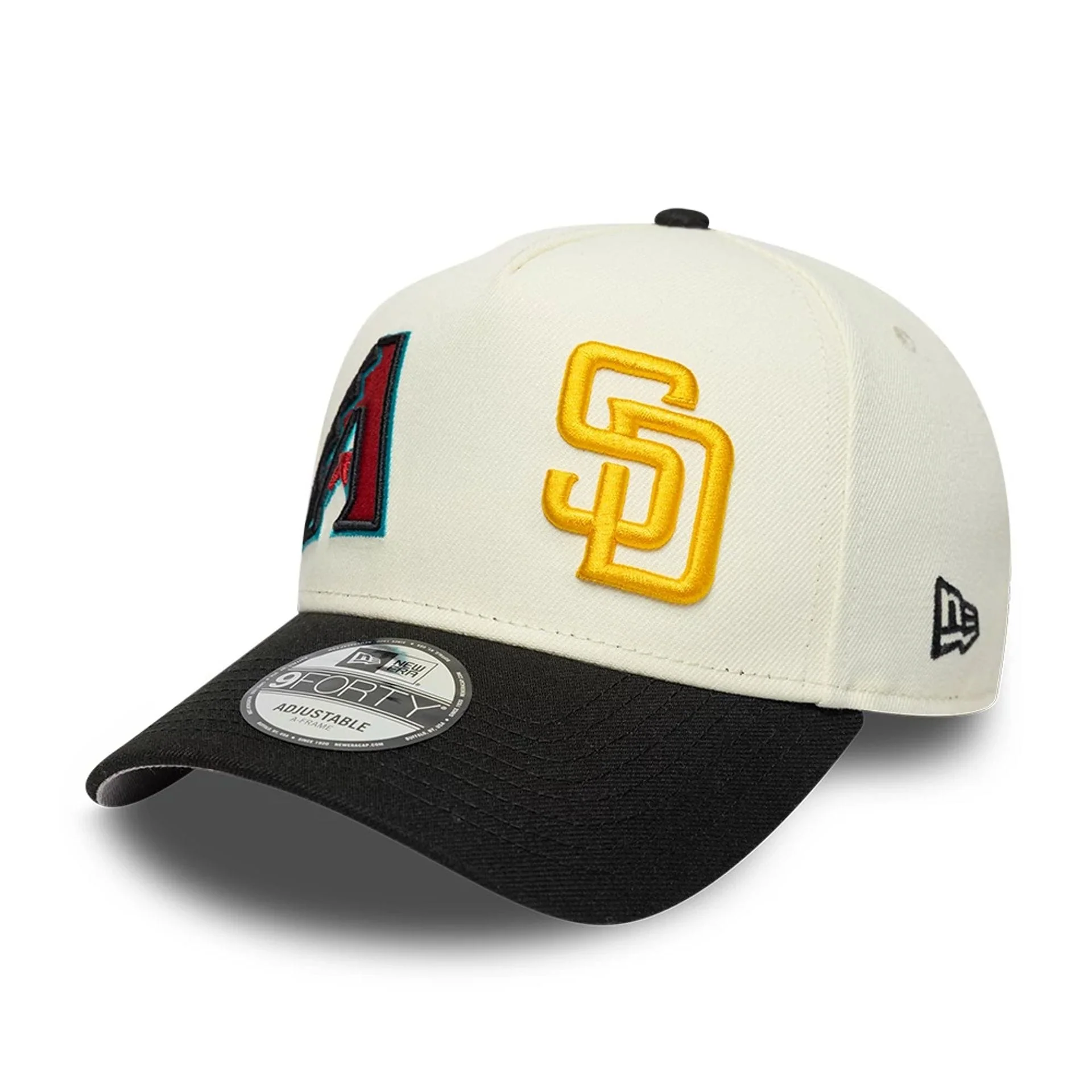 Dueling League MLB Mexico City Series 2026 White 9FORTY A-Frame Adjustable Cap