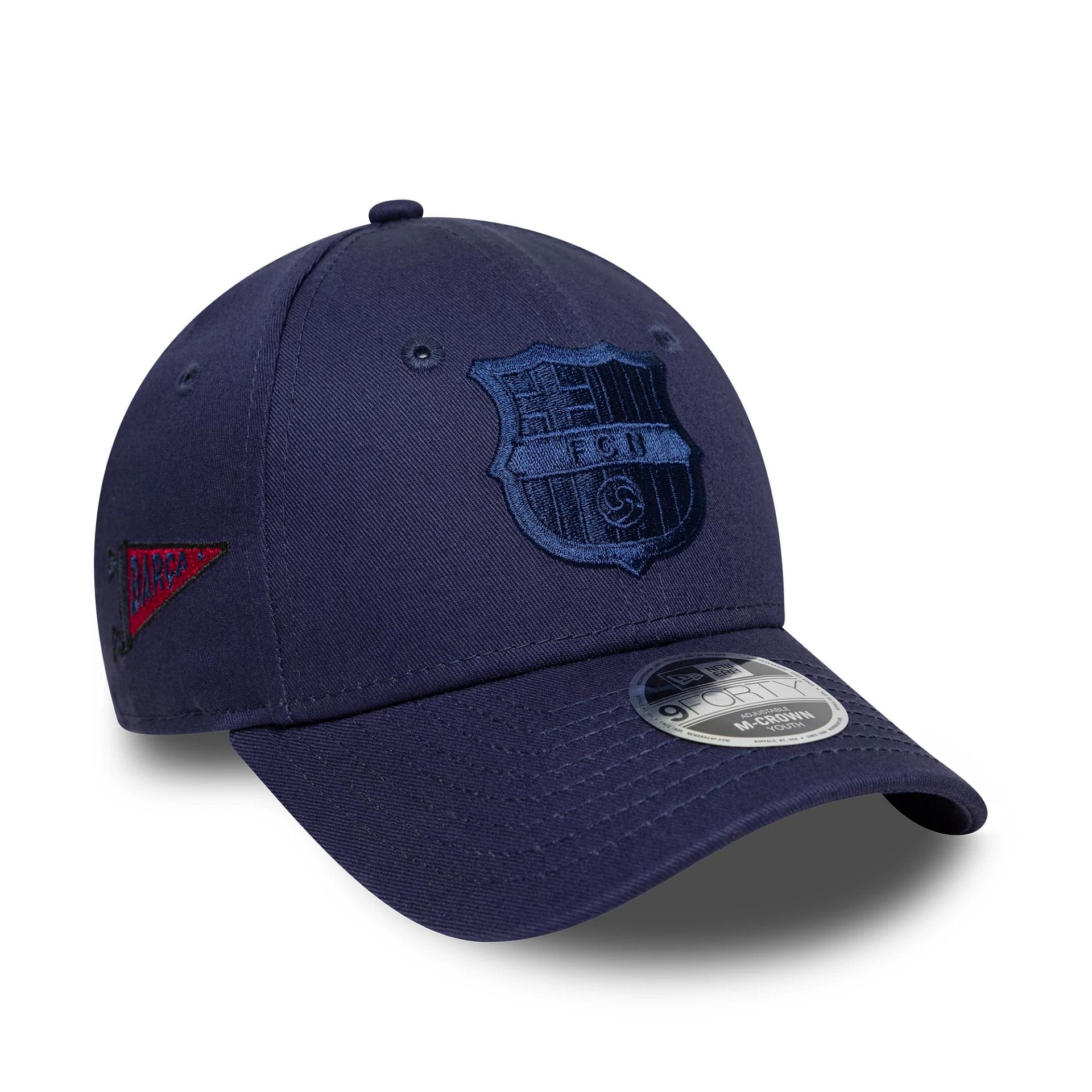 FC Barcelona Youth Graphic Navy 9FORTY M-Crown Adjustable Cap