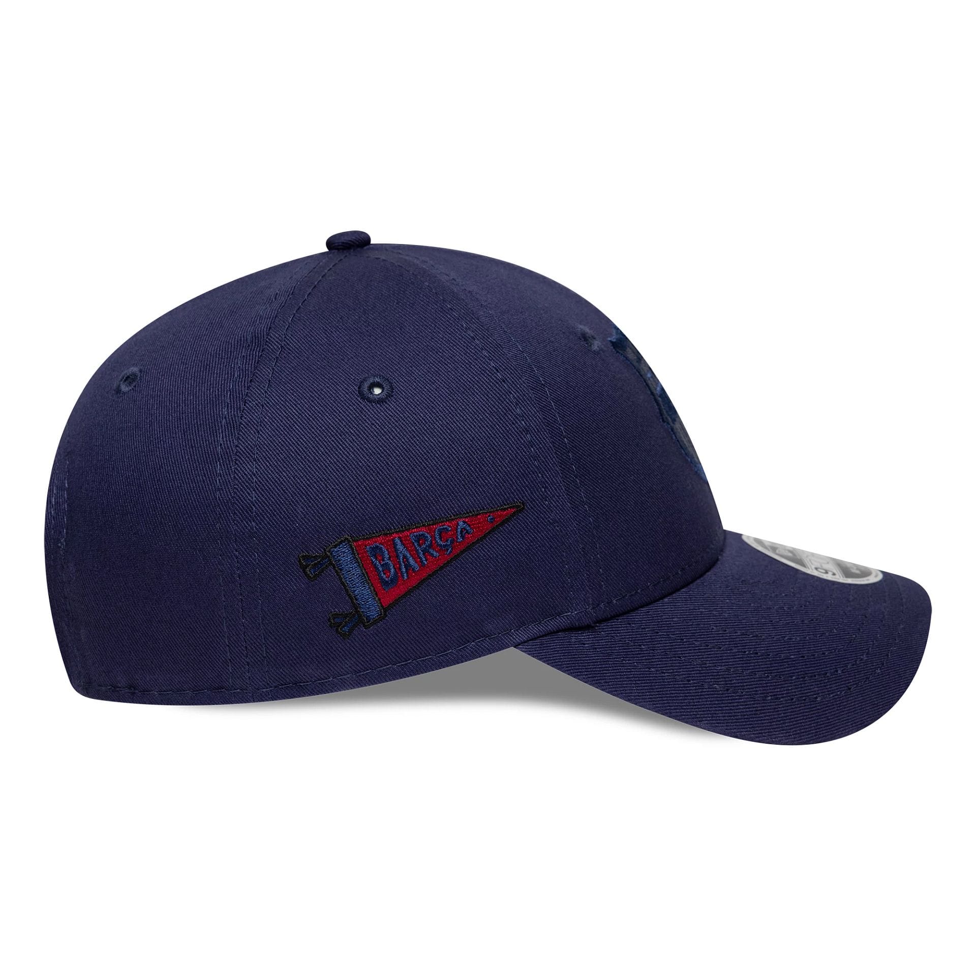 FC Barcelona Youth Graphic Navy 9FORTY M-Crown Adjustable Cap - Image 4