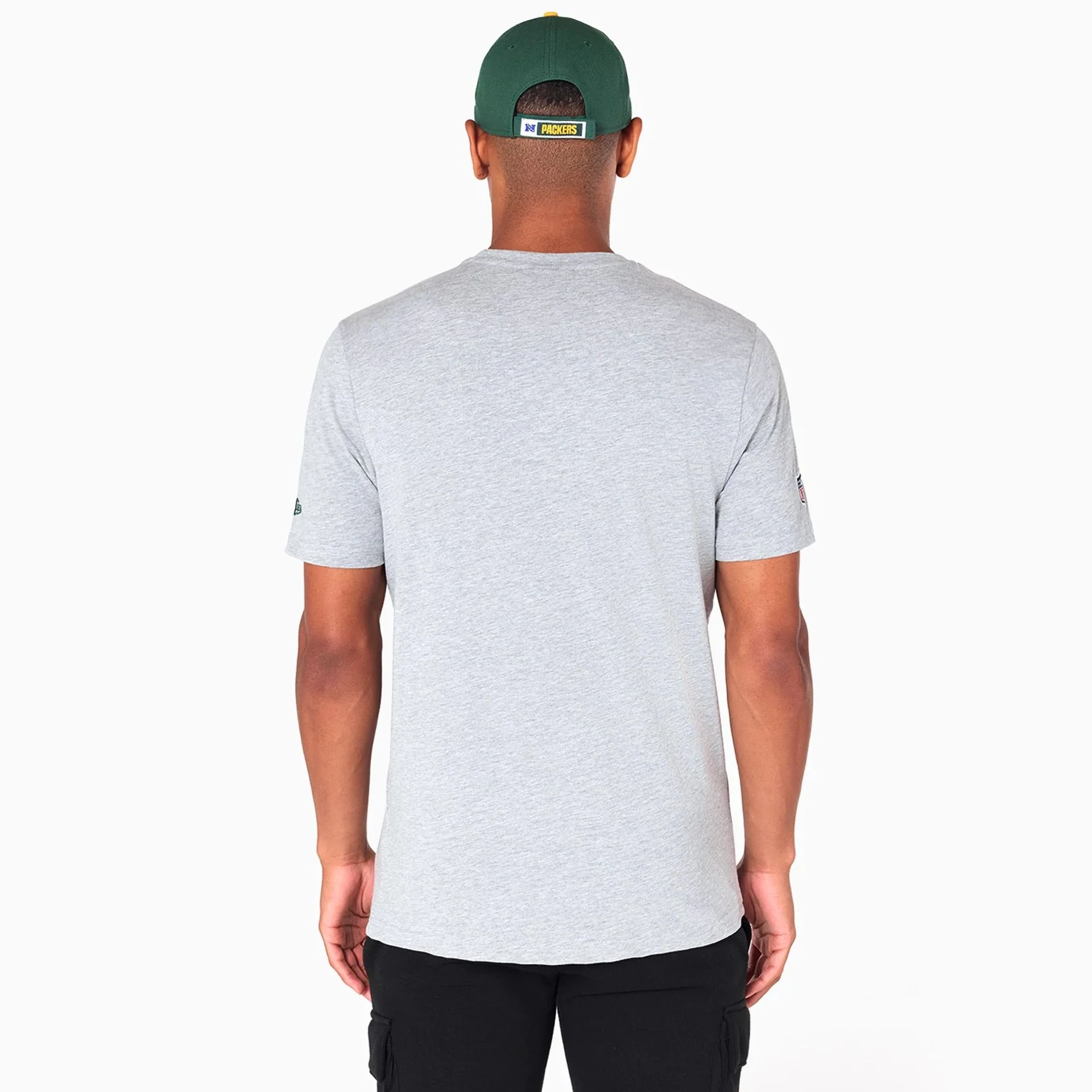 Green Bay Packers NFL Grey T-Shirt - Image 7