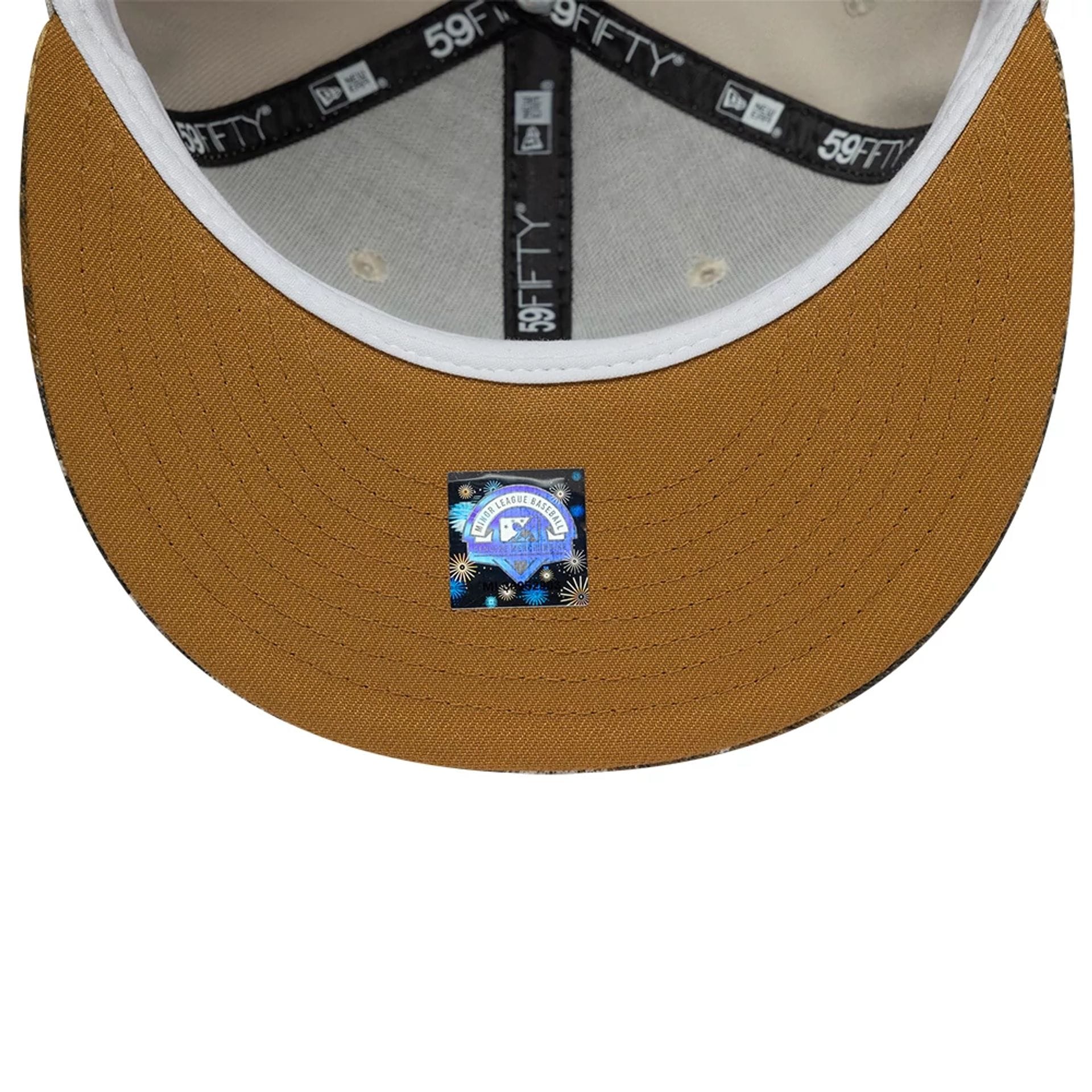Gwinnett Stripers MiLB Hometown Beige 59FIFTY Fitted Cap - Image 2