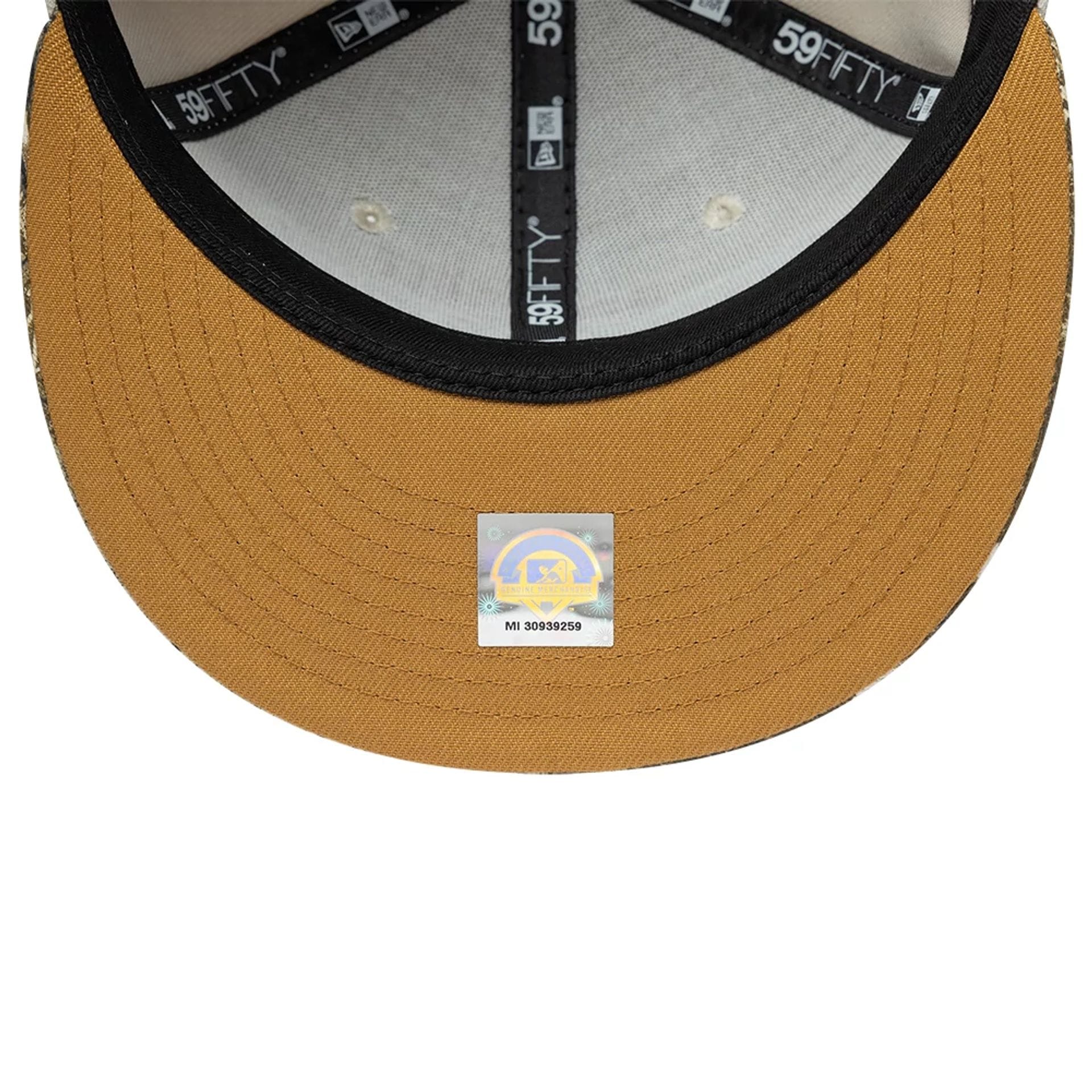 Gwinnett Stripers MiLB Hometown Beige 59FIFTY Fitted Cap - Image 2