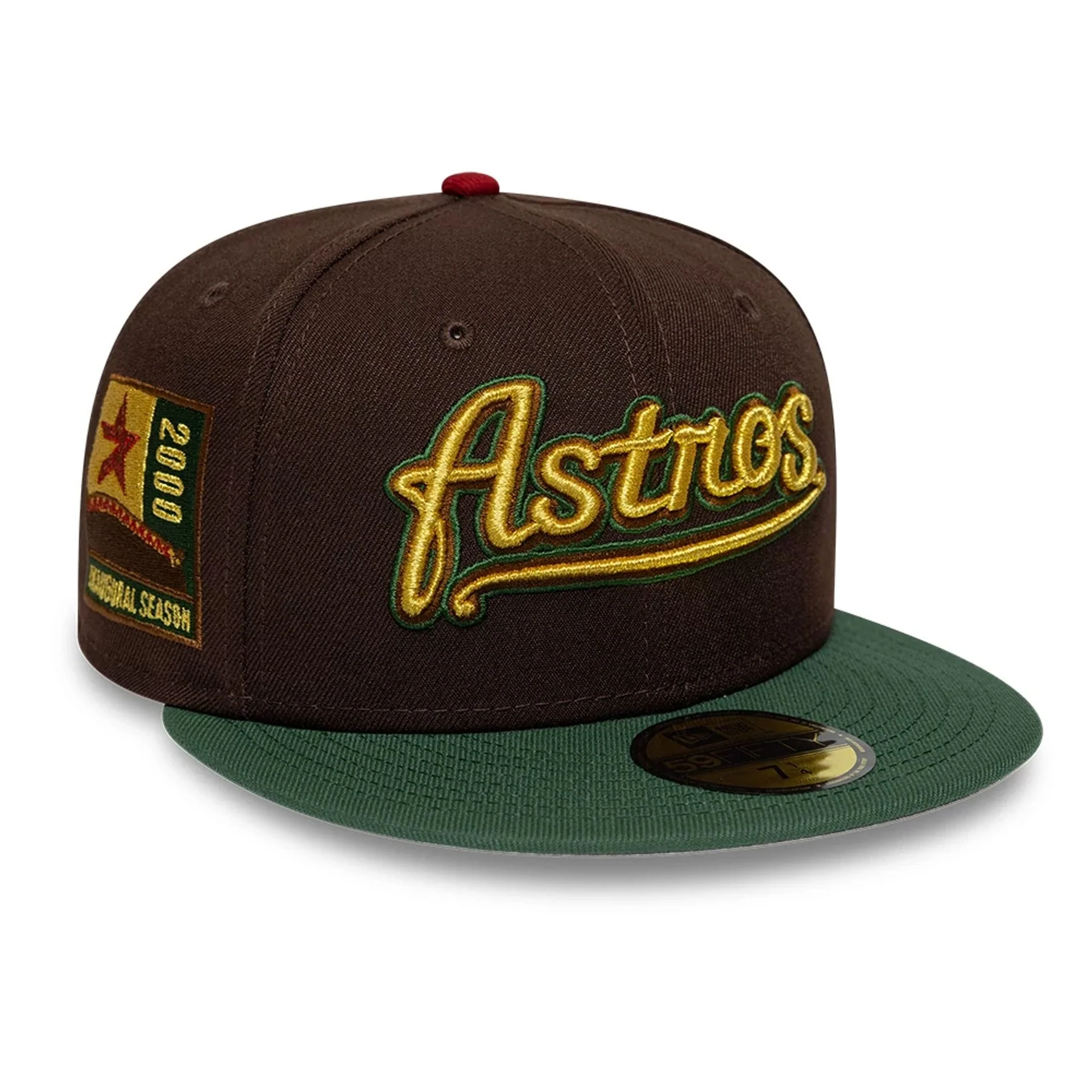 Houston Astros MLB Cooperstown Dark Brown 59FIFTY Fitted Cap