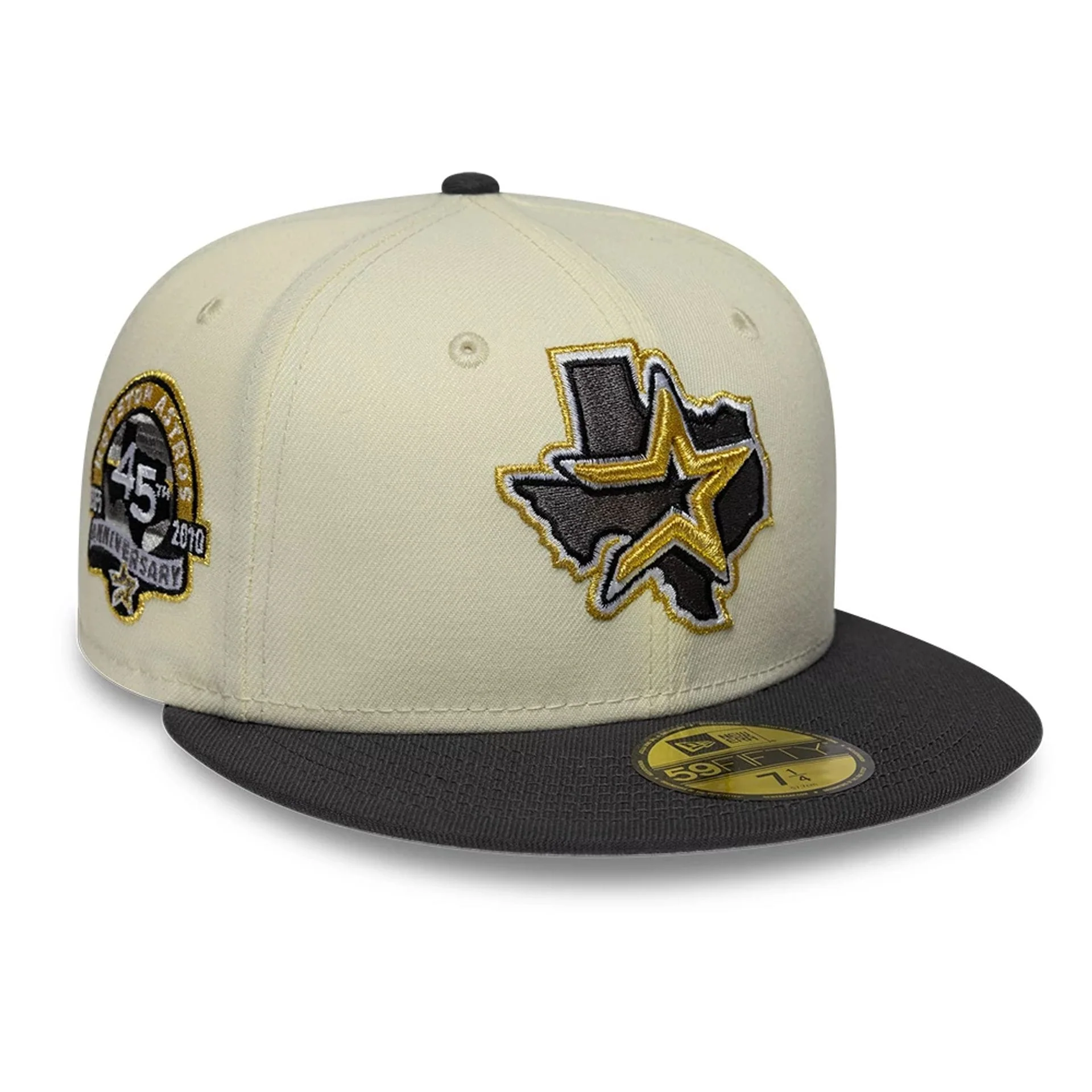 Houston Astros MLB Cooperstown White 59FIFTY Fitted Cap