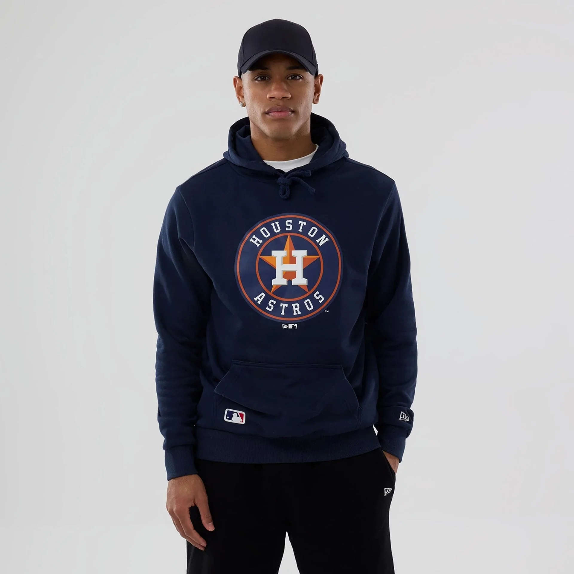 Houston Astros MLB Dark Blue Pullover Hoodie