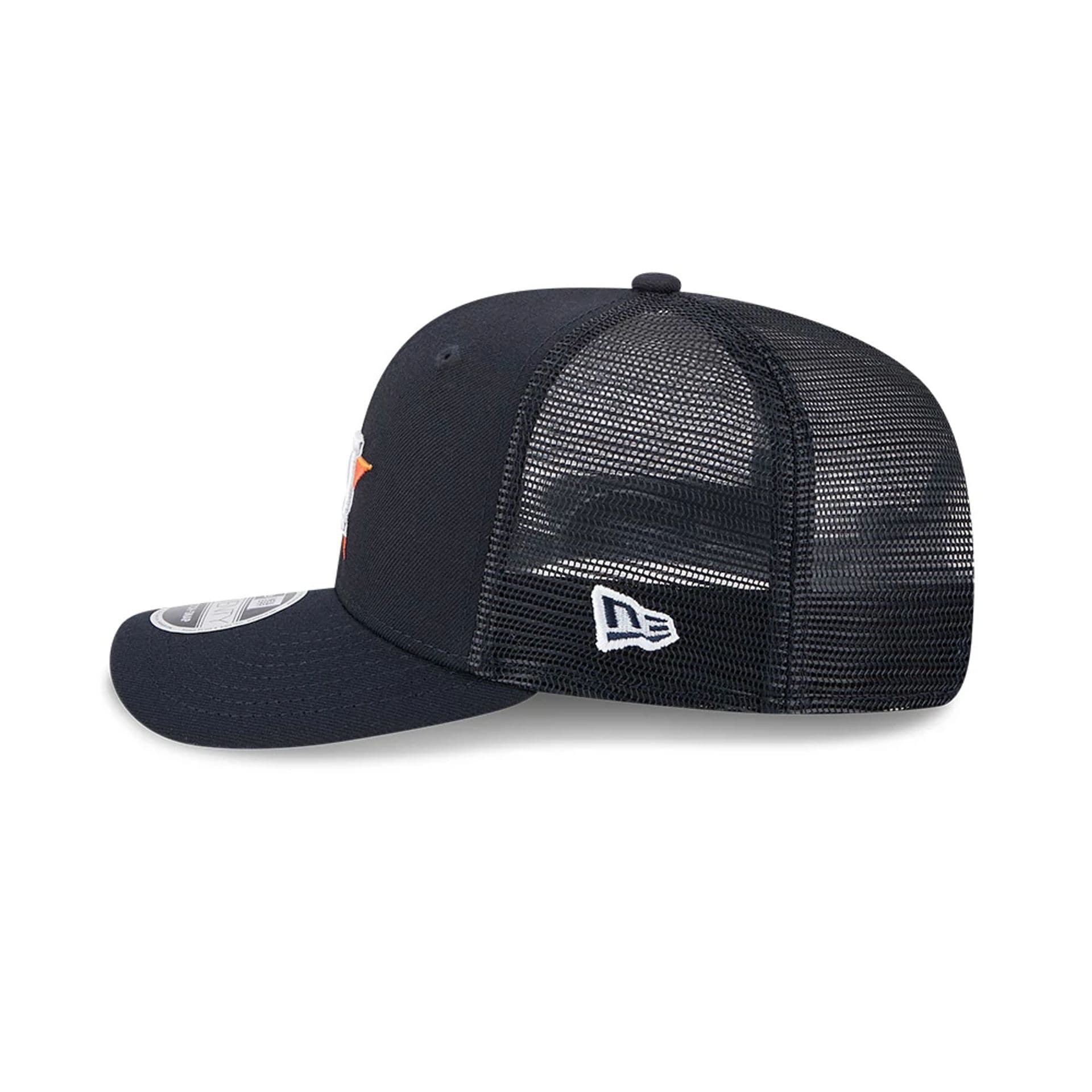 Houston Astros MLB Evergreen Navy 9SEVENTY Stretch Snap Adjustable Cap - Image 5