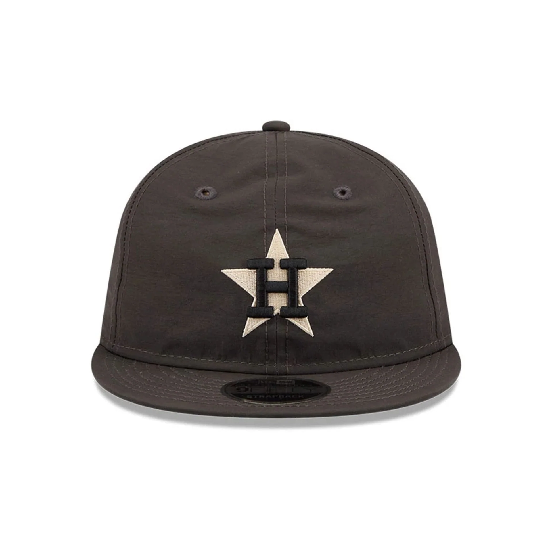 Houston Astros MLB Nylon Black Retro Crown 9FIFTY Adjustable Cap - Image 3