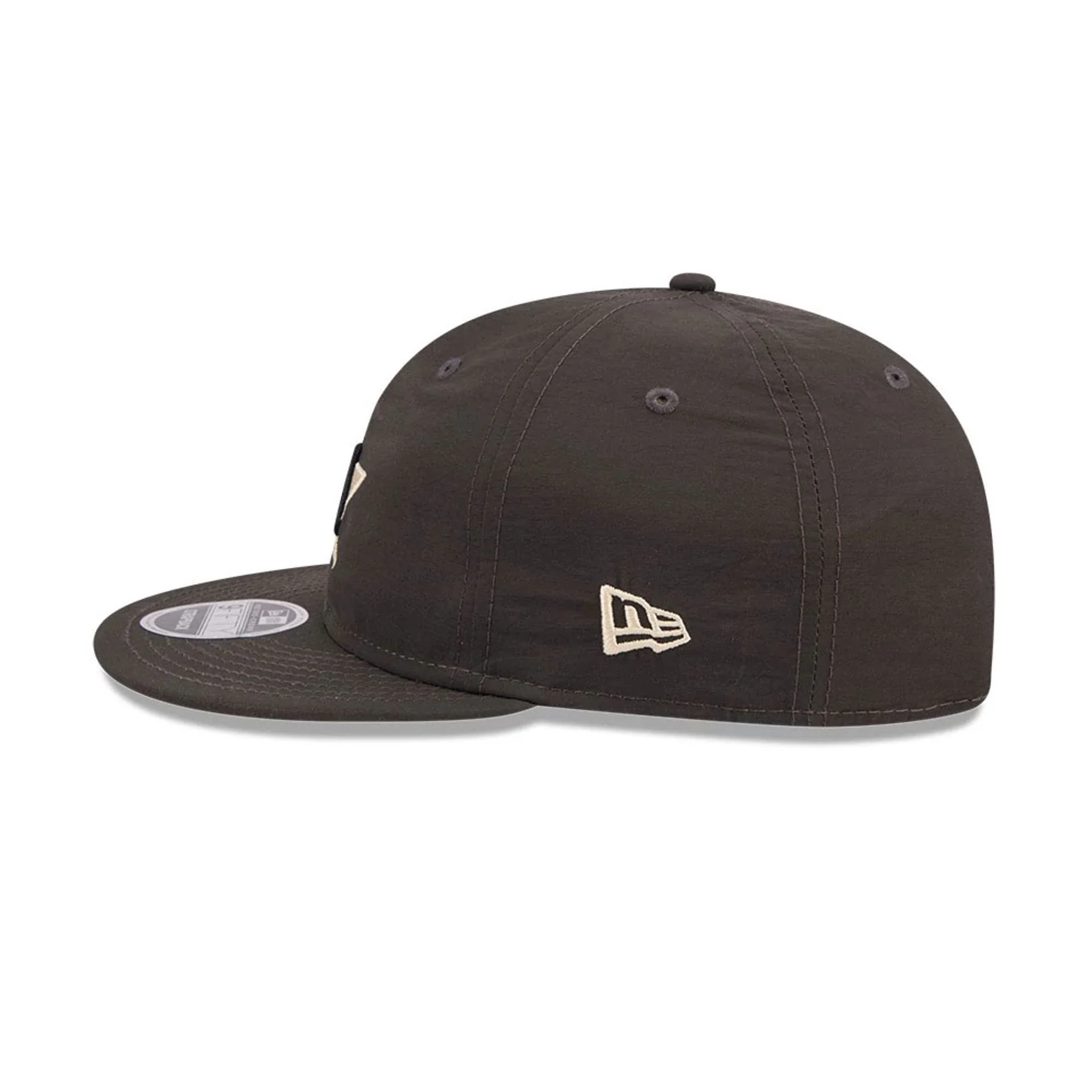 Houston Astros MLB Nylon Black Retro Crown 9FIFTY Adjustable Cap - Image 5